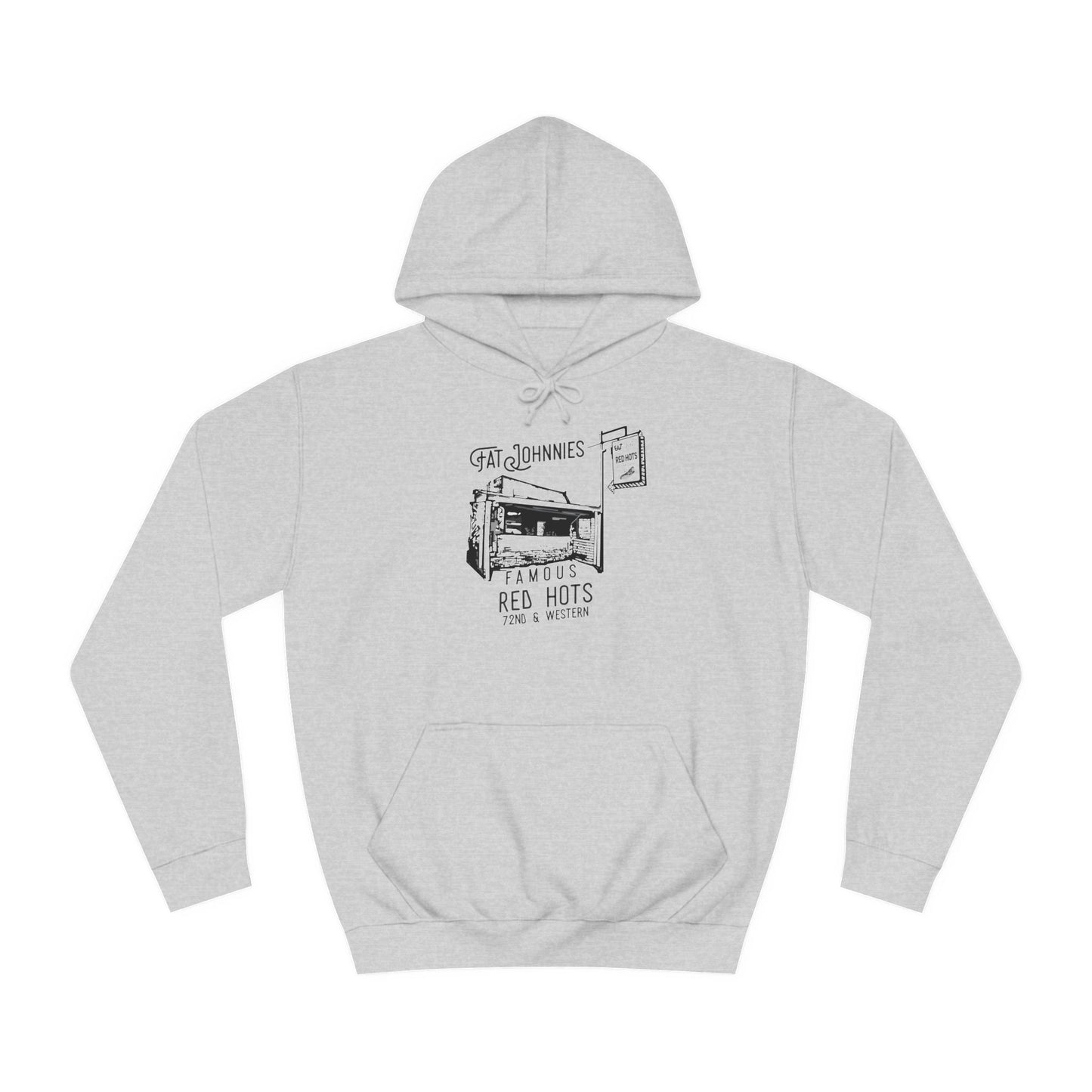 Fat Johnnie's Red Hots - Chicago - Unisex College Hoodie