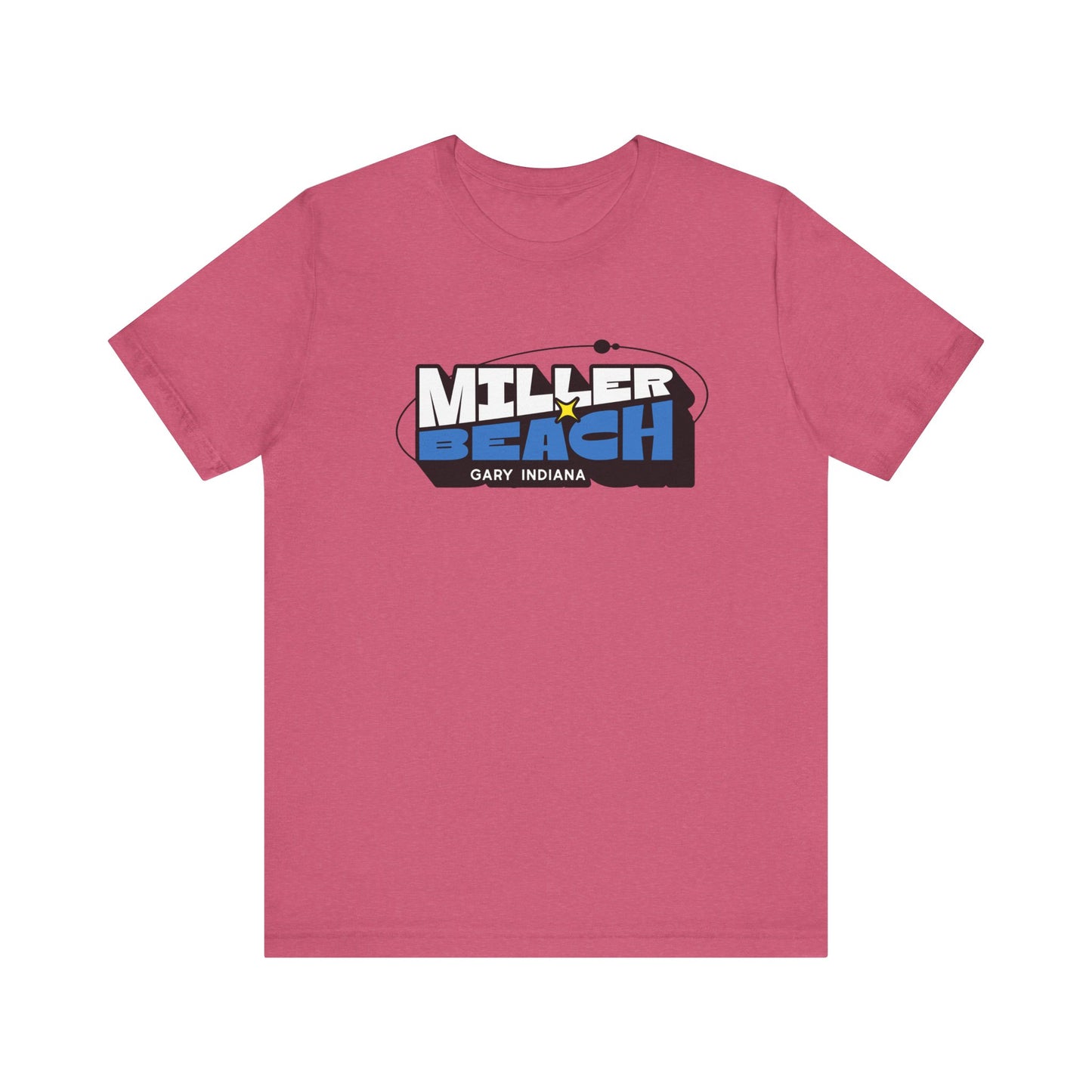 Miller Beach - Gary Indiana - Orbit Design Unisex T-Shirt