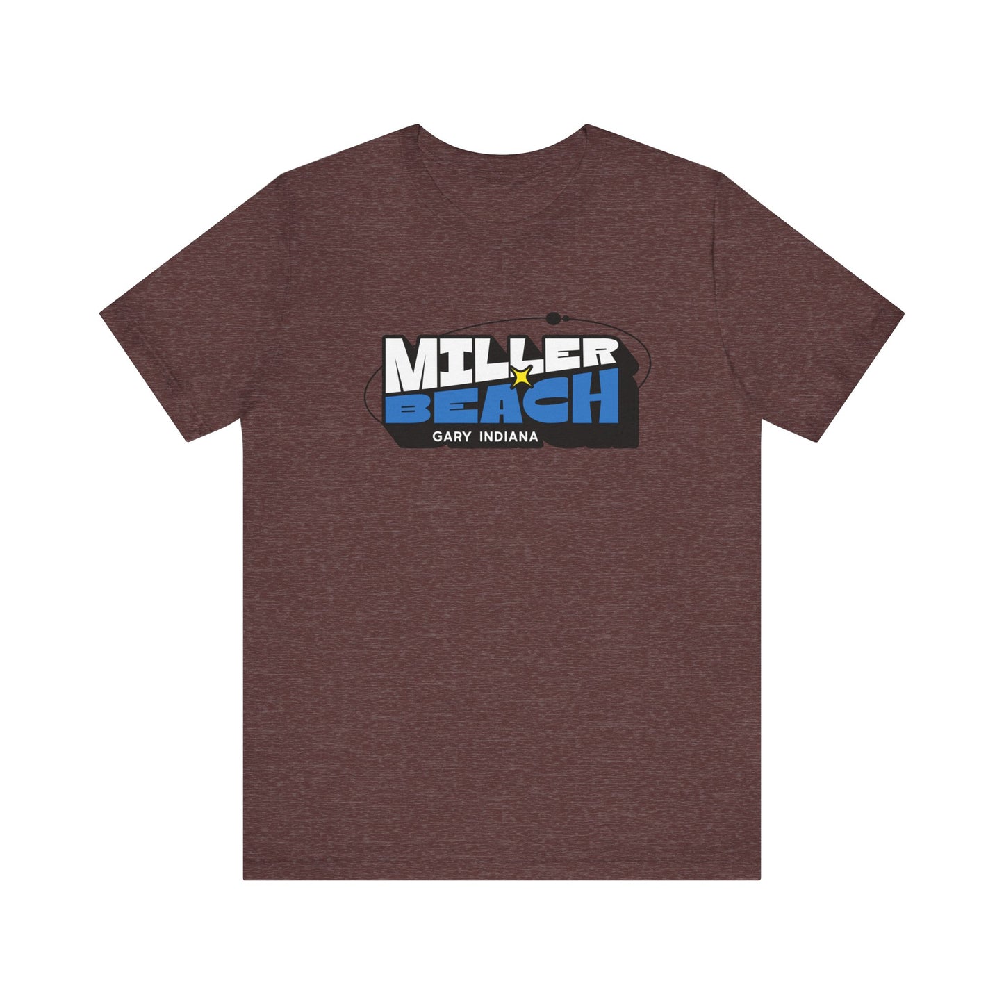 Miller Beach - Gary Indiana - Orbit Design Unisex T-Shirt