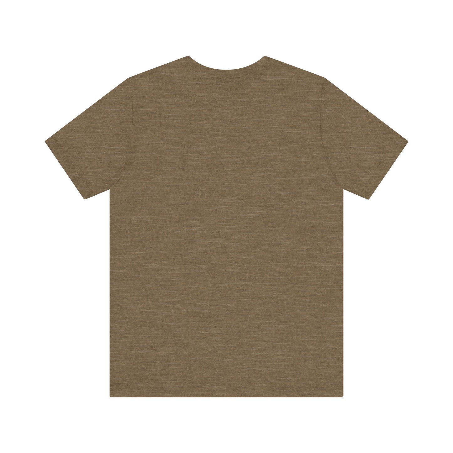 A Printify "Say Perhaps to Drugs" unisex jersey short sleeve tee in blue, featuring the text "SAY PERHAPS TO DRUGS" in dark letters across the front. The soft cotton shirt is displayed against a plain white background.