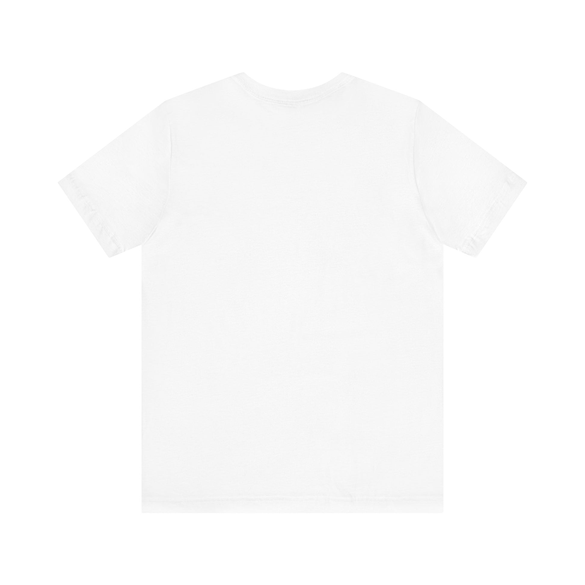 A Printify "Say Perhaps to Drugs" unisex jersey short sleeve tee in blue, featuring the text "SAY PERHAPS TO DRUGS" in dark letters across the front. The soft cotton shirt is displayed against a plain white background.
