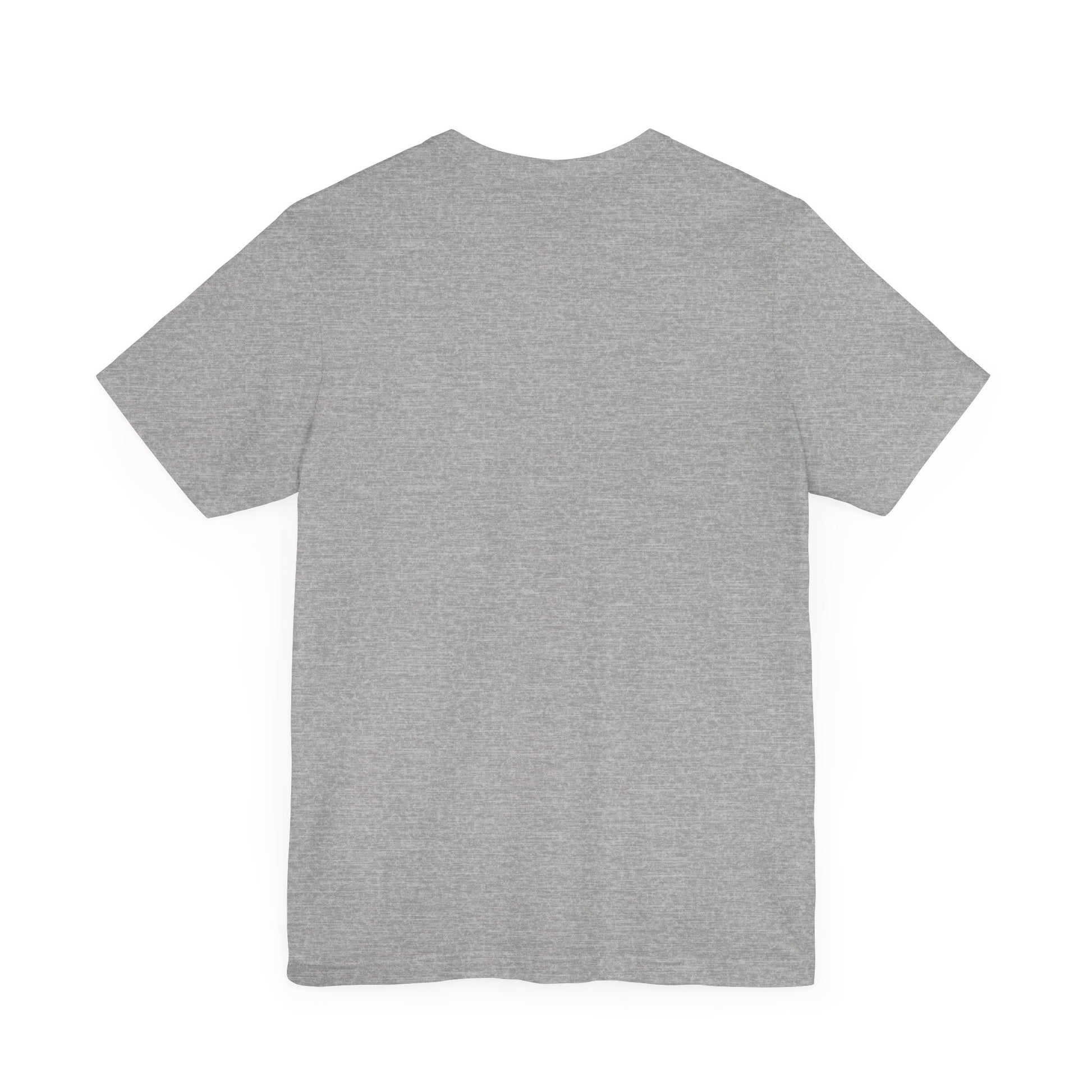 A Printify "Say Perhaps to Drugs" unisex jersey short sleeve tee in blue, featuring the text "SAY PERHAPS TO DRUGS" in dark letters across the front. The soft cotton shirt is displayed against a plain white background.