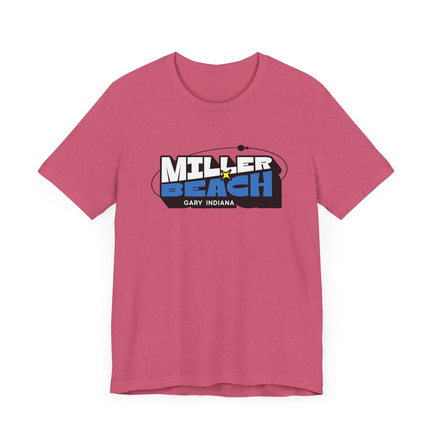 Miller Beach - Gary Indiana - Orbit Design Unisex T-Shirt