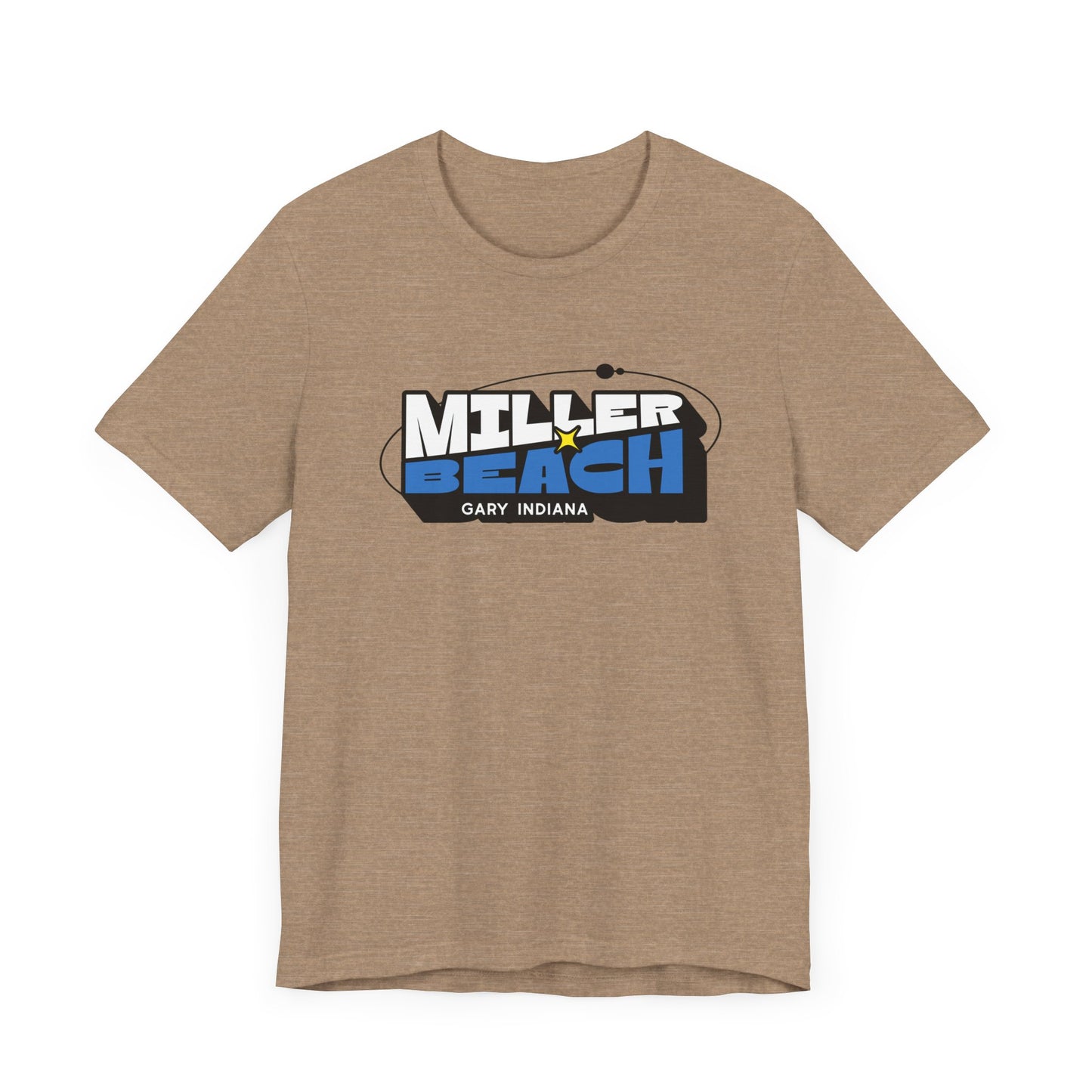 Miller Beach - Gary Indiana - Orbit Design Unisex T-Shirt