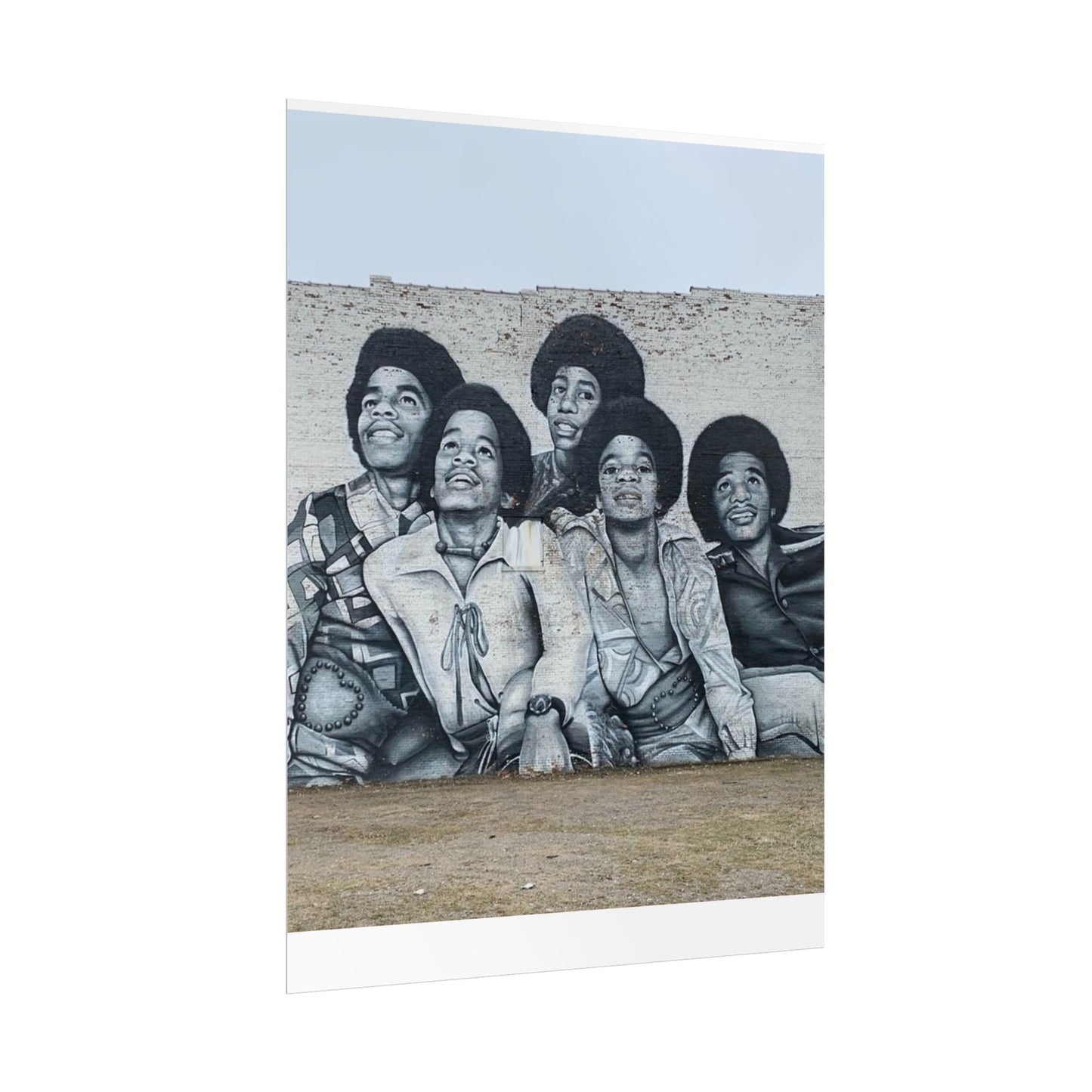 The Jackson 5 - Gary, IN - Mural Poster