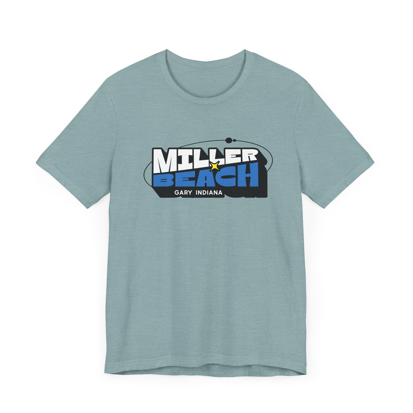 Miller Beach - Gary Indiana - Orbit Design Unisex T-Shirt
