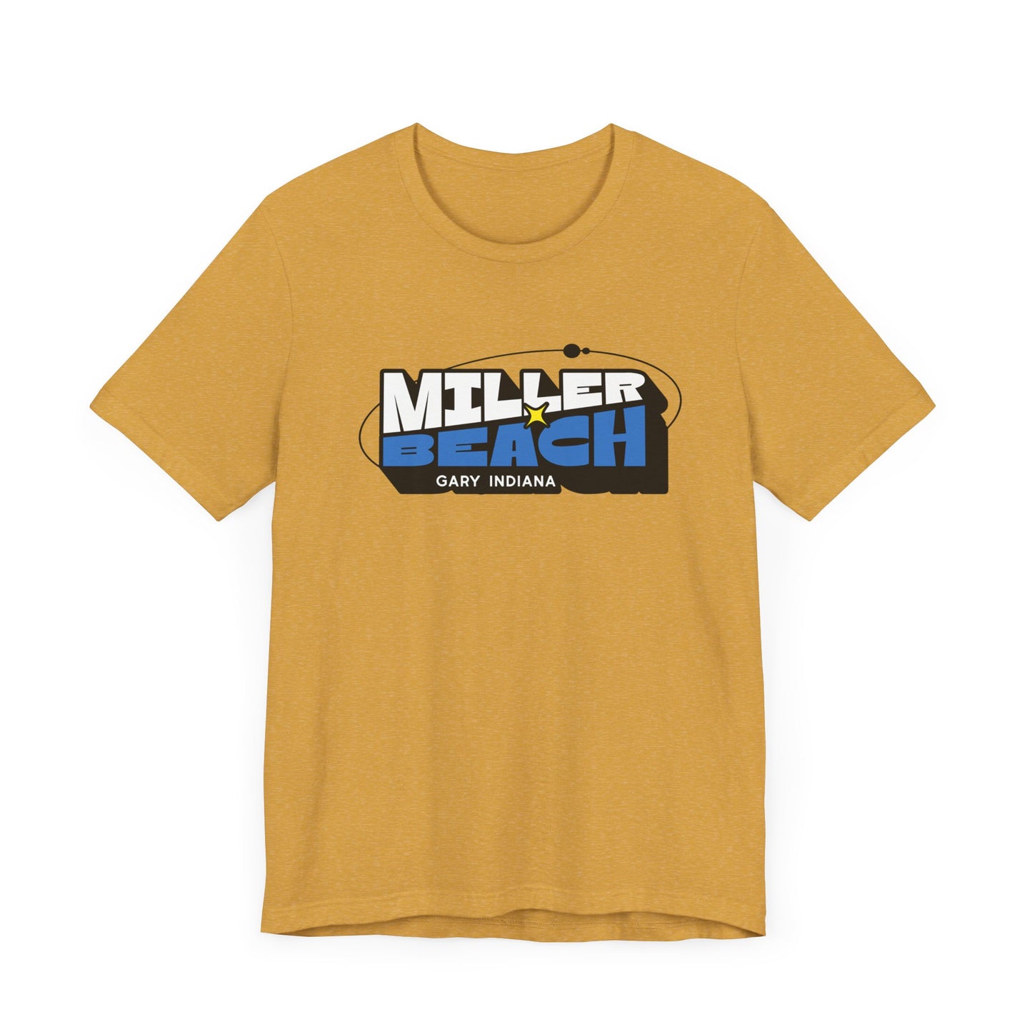 Miller Beach - Gary Indiana - Orbit Design Unisex T-Shirt