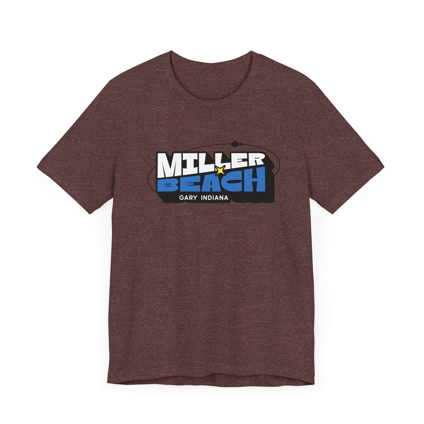 Miller Beach - Gary Indiana - Orbit Design Unisex T-Shirt