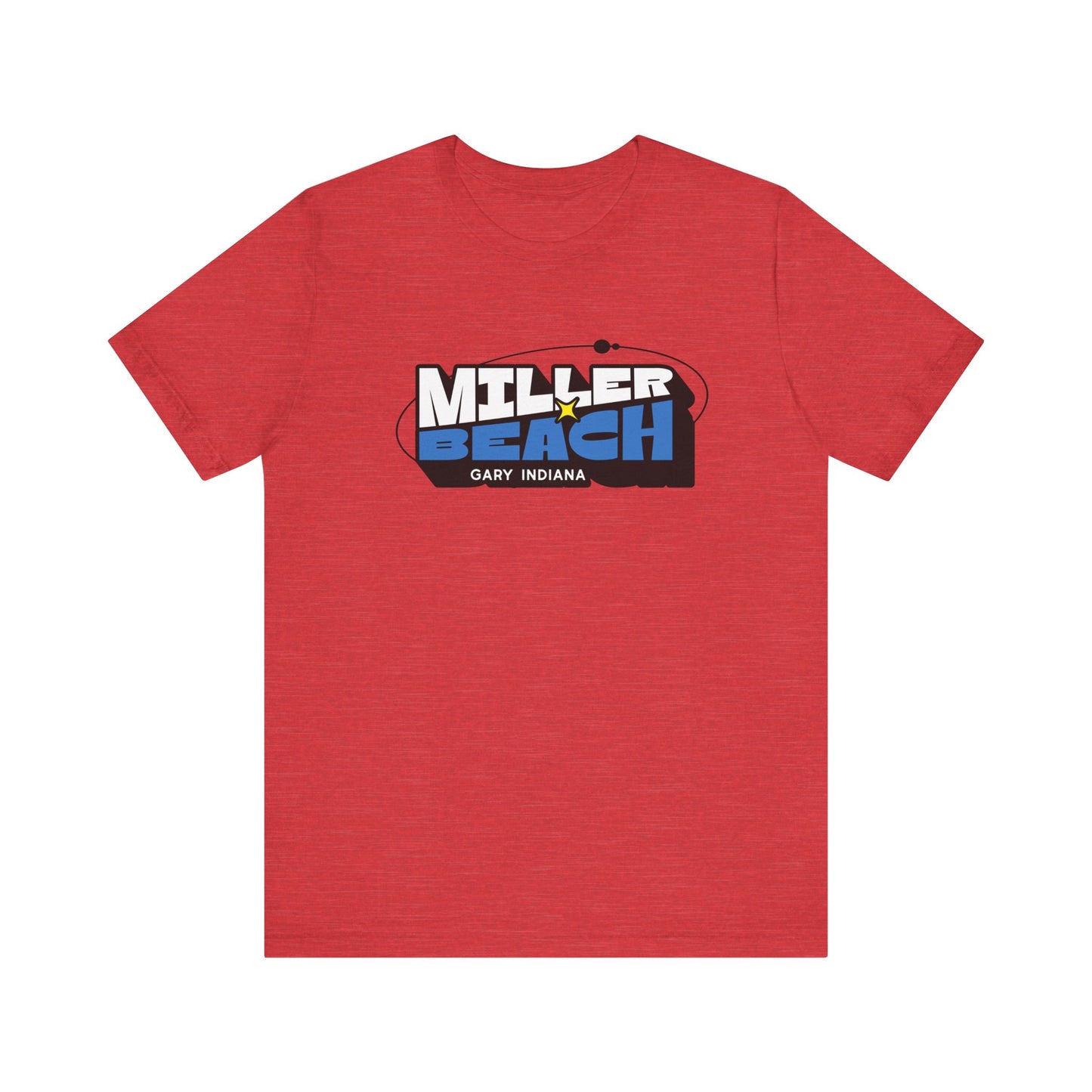 Miller Beach - Gary Indiana - Orbit Design Unisex T-Shirt
