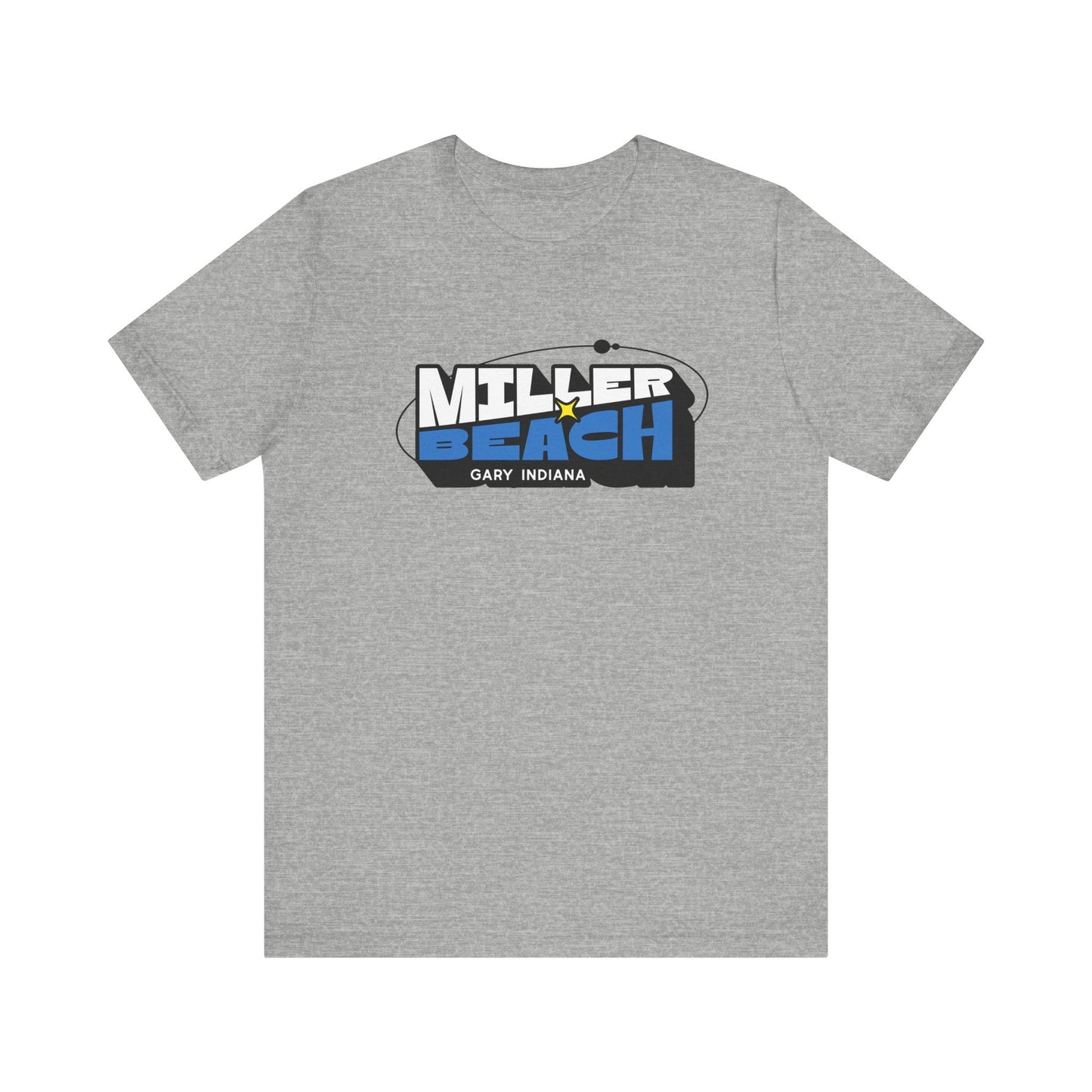 Miller Beach - Gary Indiana - Orbit Design Unisex T-Shirt