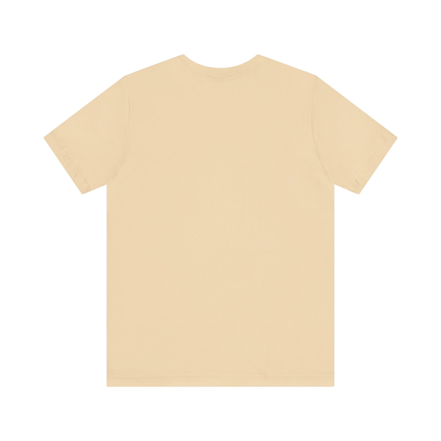 A Printify "Say Perhaps to Drugs" unisex jersey short sleeve tee in blue, featuring the text "SAY PERHAPS TO DRUGS" in dark letters across the front. The soft cotton shirt is displayed against a plain white background.