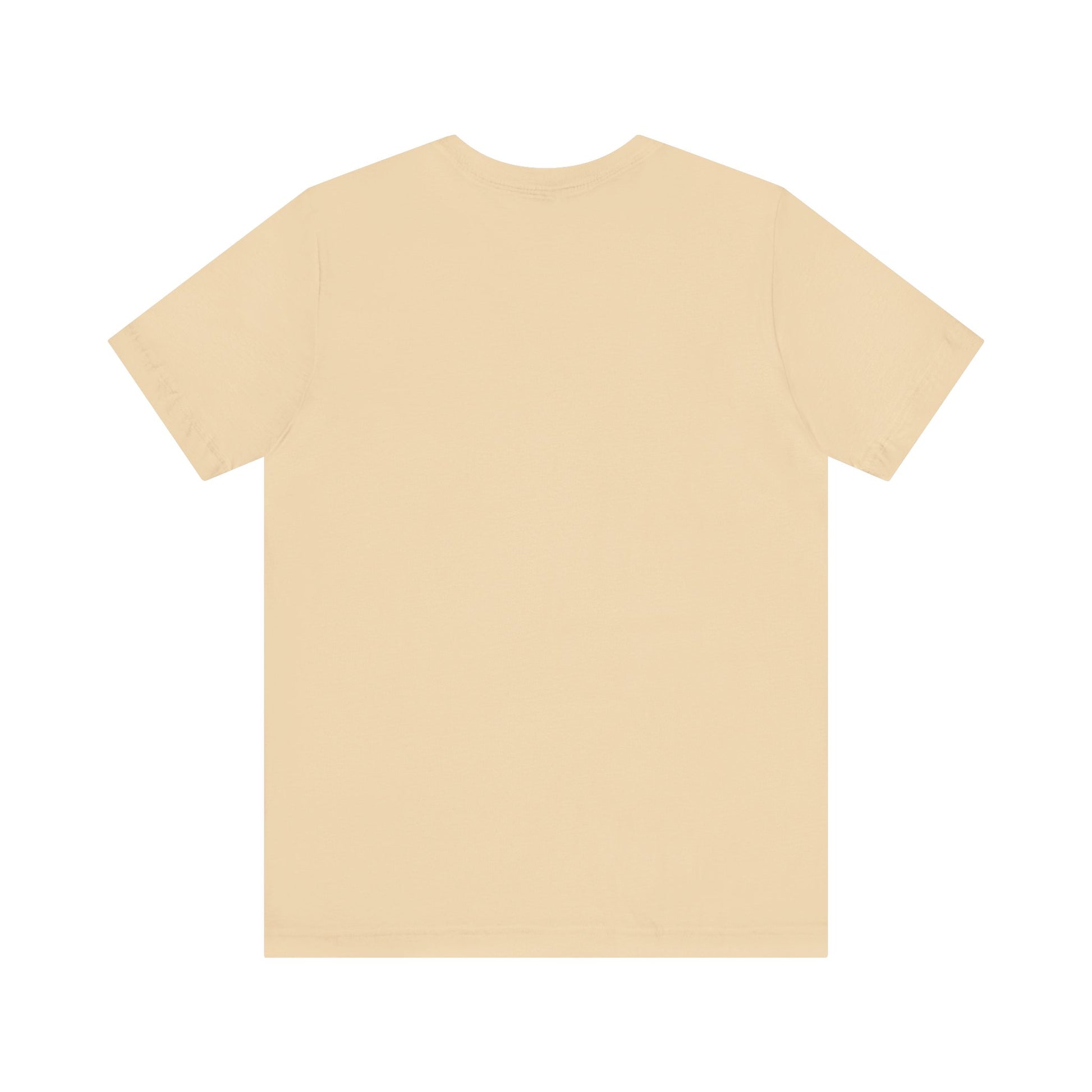 A Printify "Say Perhaps to Drugs" unisex jersey short sleeve tee in blue, featuring the text "SAY PERHAPS TO DRUGS" in dark letters across the front. The soft cotton shirt is displayed against a plain white background.