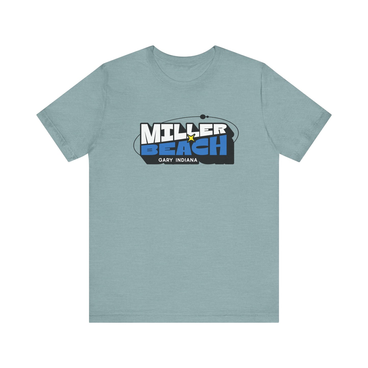 Miller Beach - Gary Indiana - Orbit Design Unisex T-Shirt