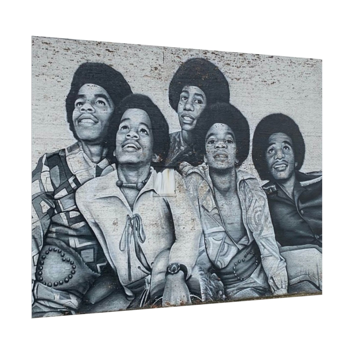 The Jackson 5 - Gary, IN - Mural Poster