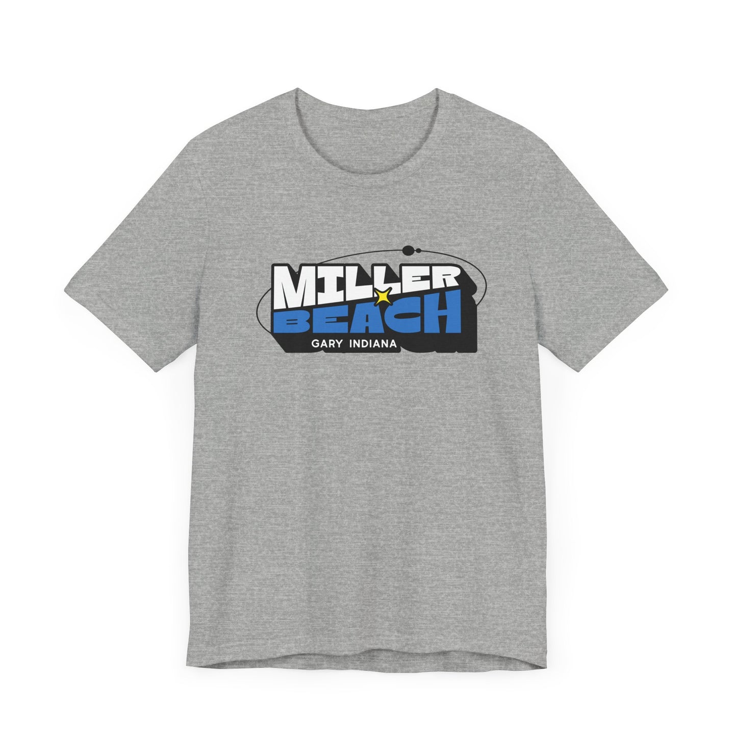 Miller Beach - Gary Indiana - Orbit Design Unisex T-Shirt