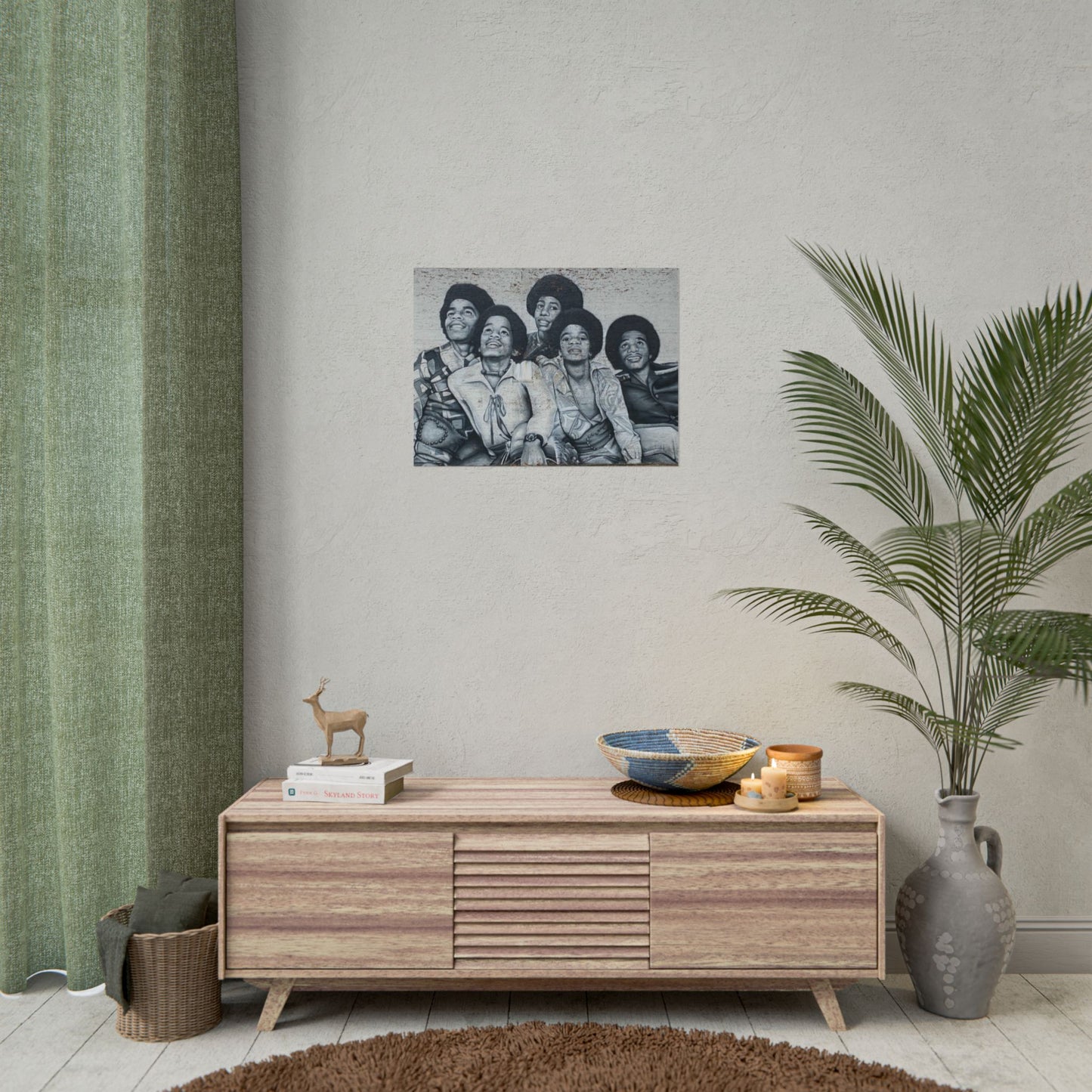 The Jackson 5 - Gary, IN - Mural Poster