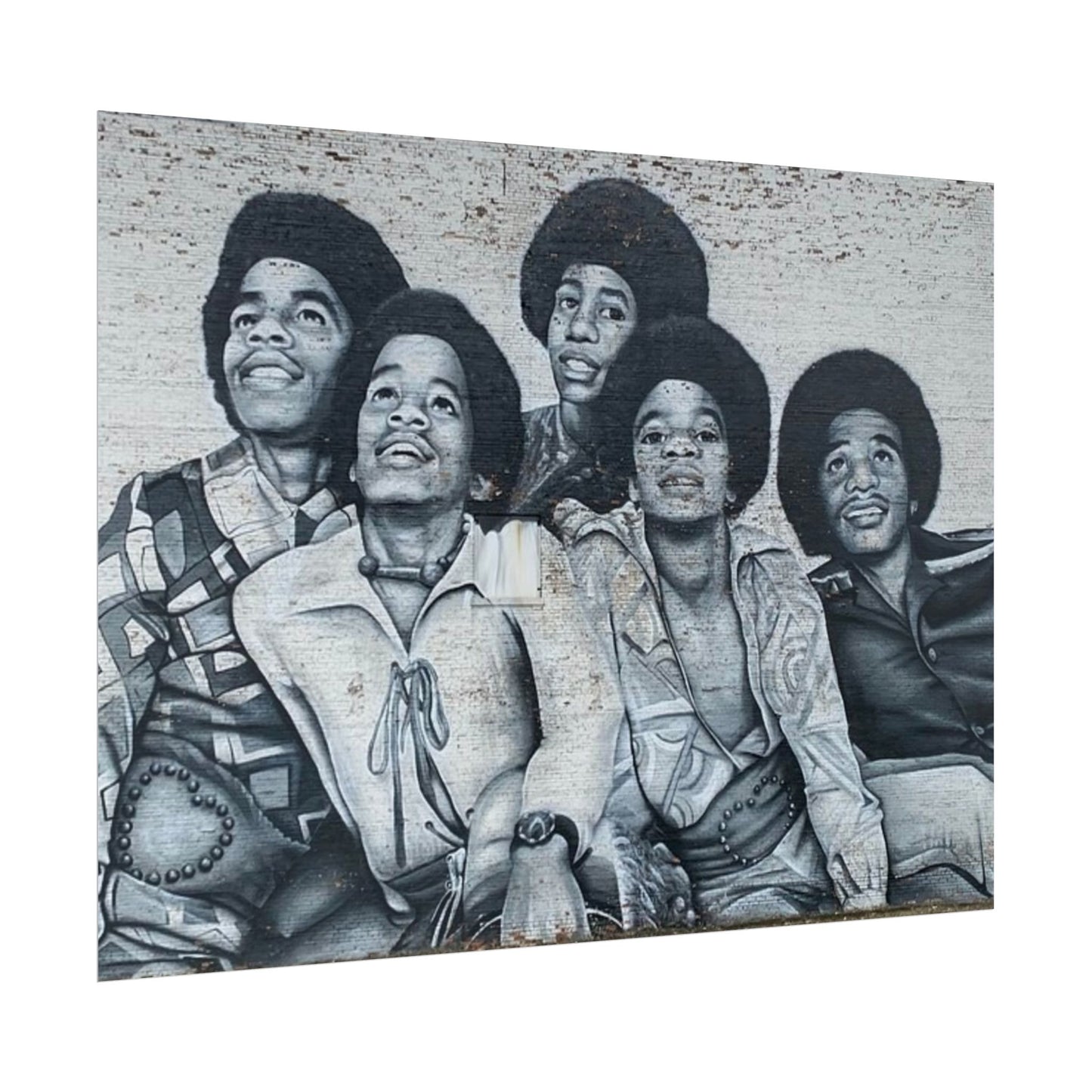 The Jackson 5 - Gary, IN - Mural Poster