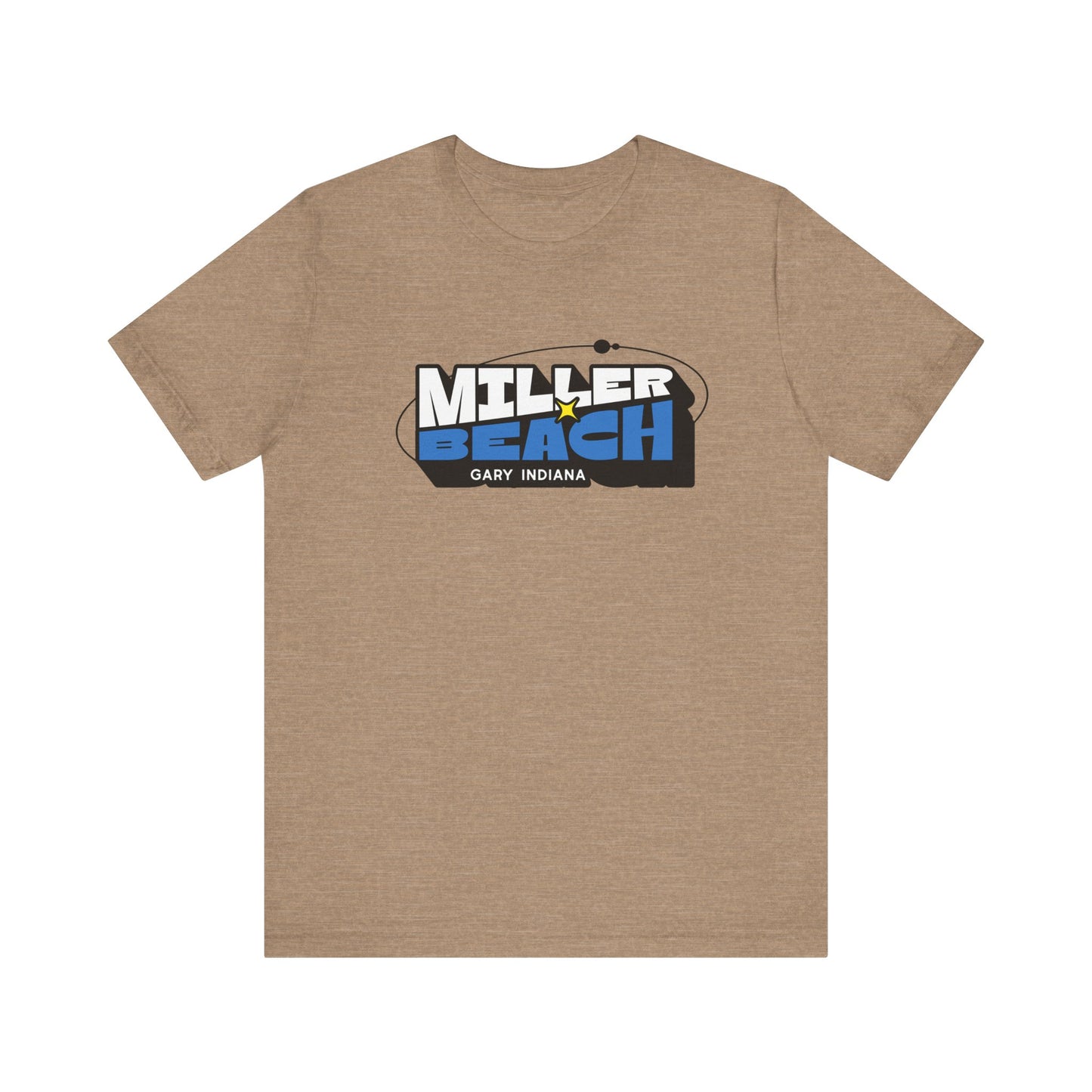 Miller Beach - Gary Indiana - Orbit Design Unisex T-Shirt