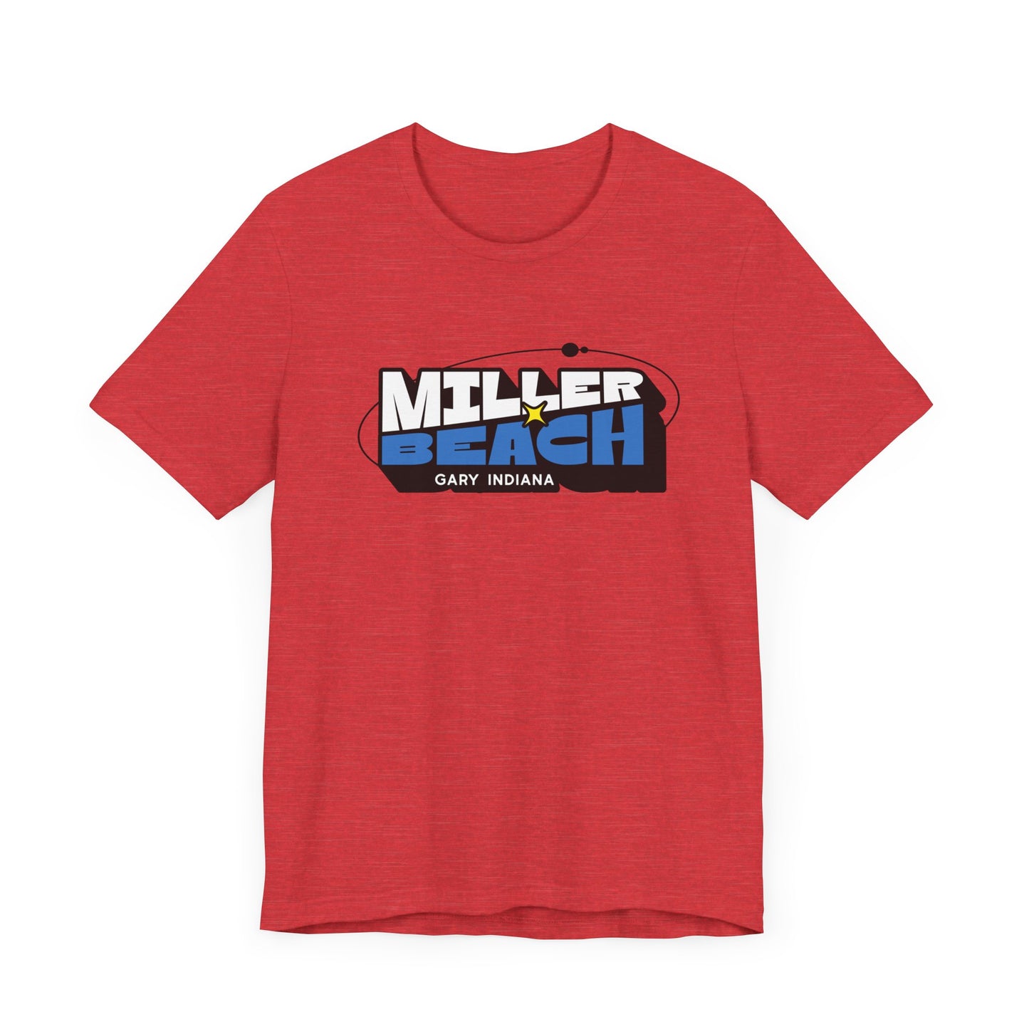 Miller Beach - Gary Indiana - Orbit Design Unisex T-Shirt