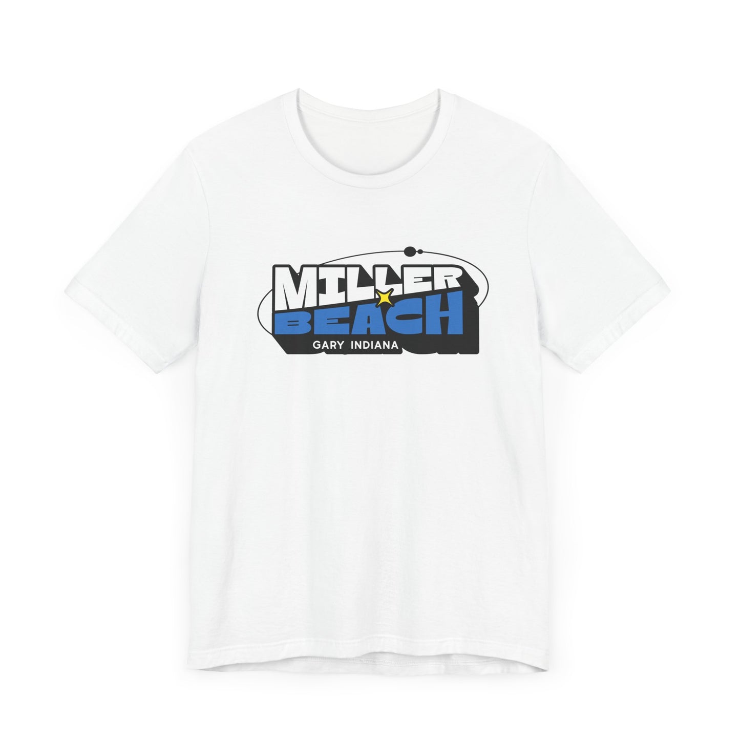 Miller Beach - Gary Indiana - Orbit Design Unisex T-Shirt