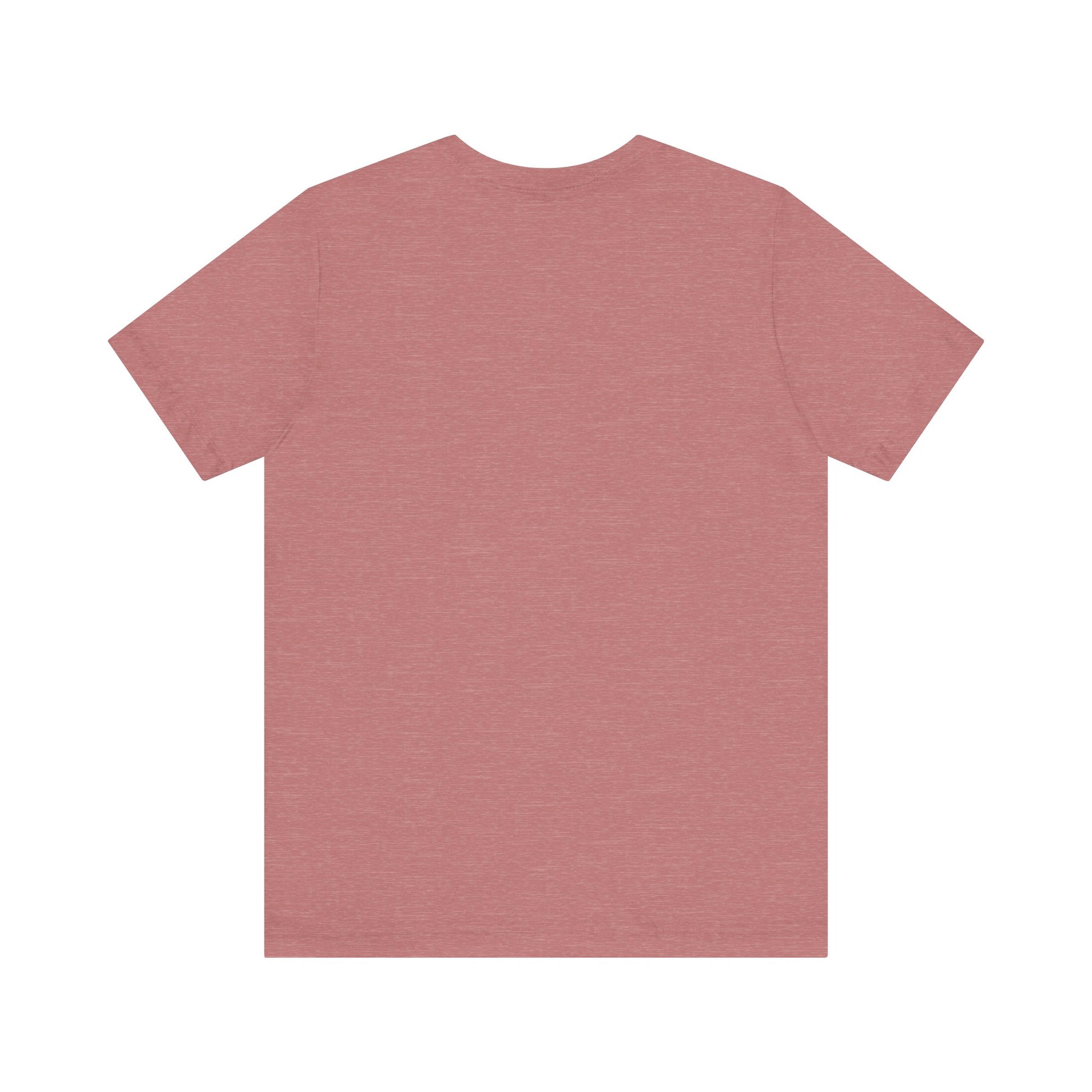 A Printify "Say Perhaps to Drugs" unisex jersey short sleeve tee in blue, featuring the text "SAY PERHAPS TO DRUGS" in dark letters across the front. The soft cotton shirt is displayed against a plain white background.