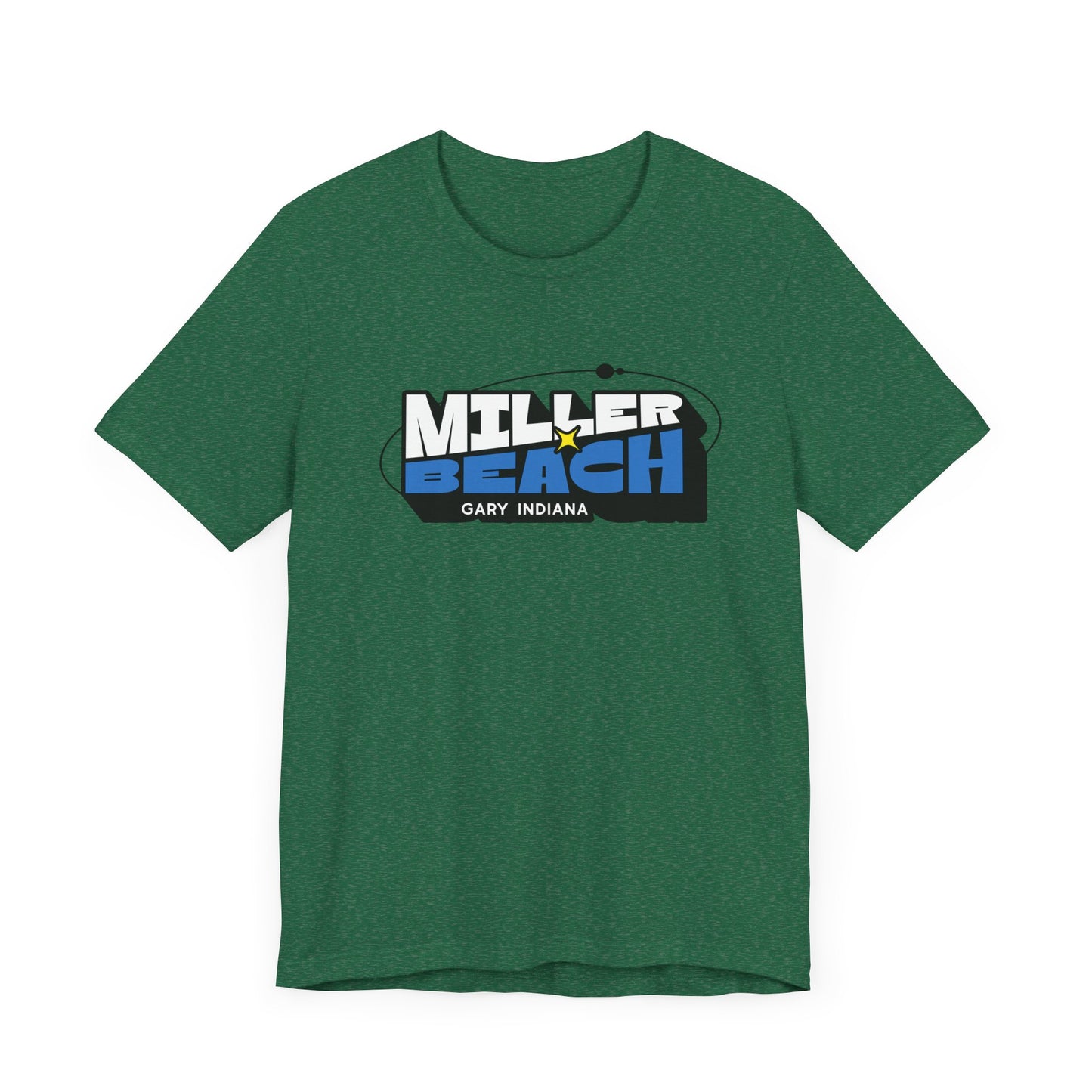 Miller Beach - Gary Indiana - Orbit Design Unisex T-Shirt