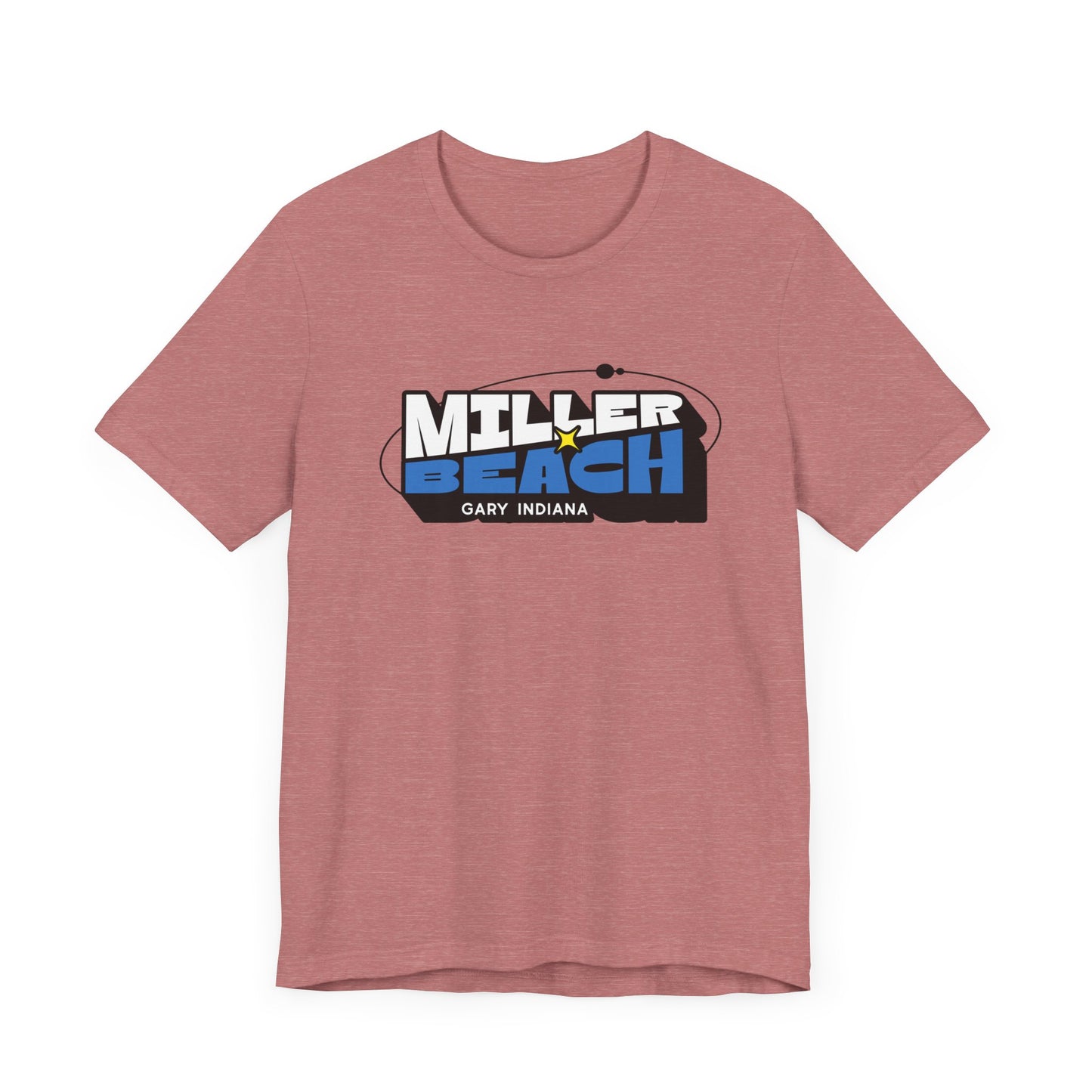 Miller Beach - Gary Indiana - Orbit Design Unisex T-Shirt