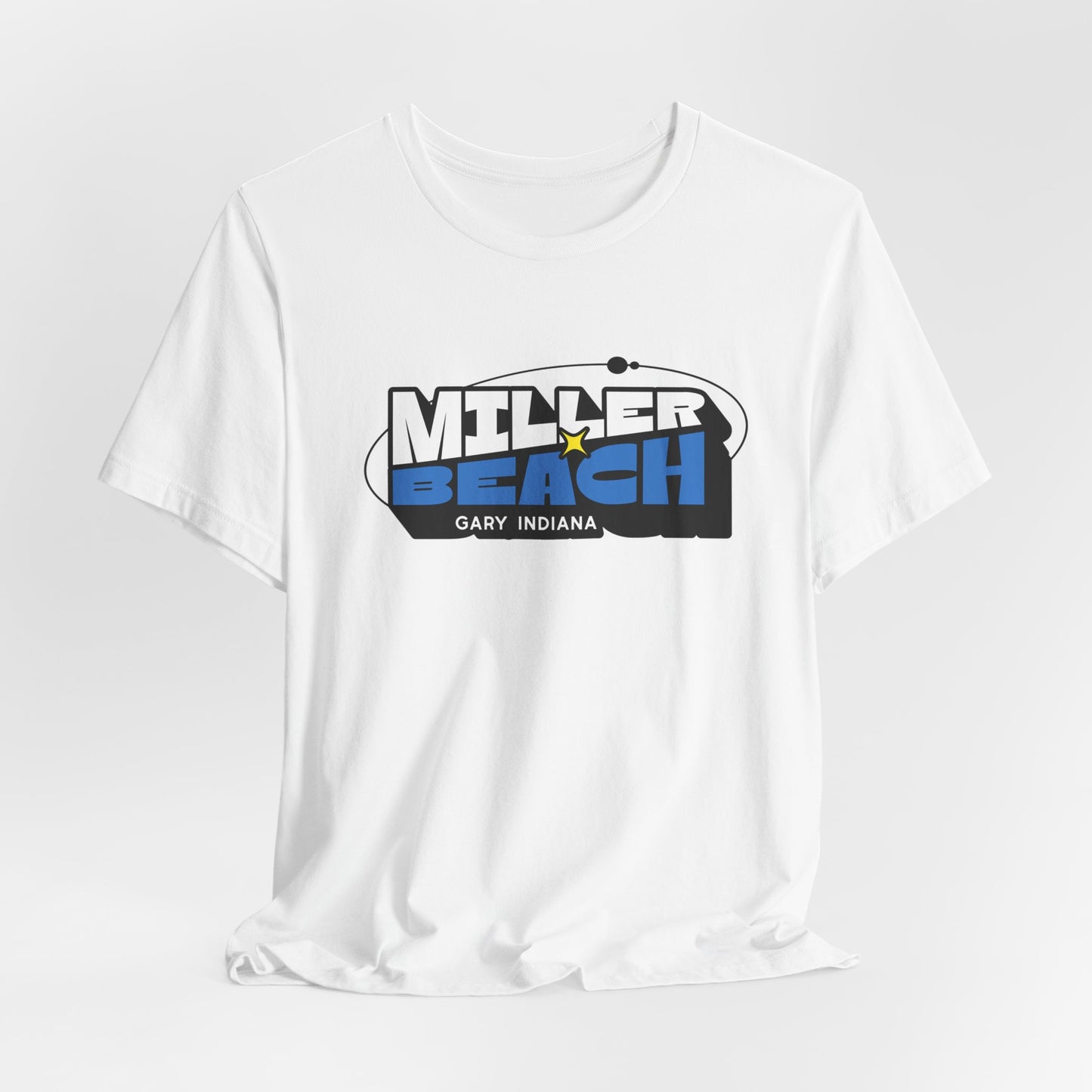 Miller Beach - Gary Indiana - Orbit Design Unisex T-Shirt