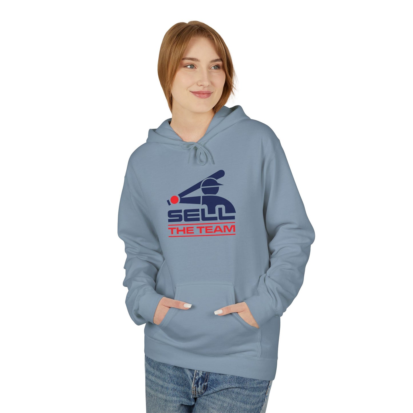 Sell the Team - White Sox 1983 Style - Unisex Midweight Softstyle Fleece Hoodie