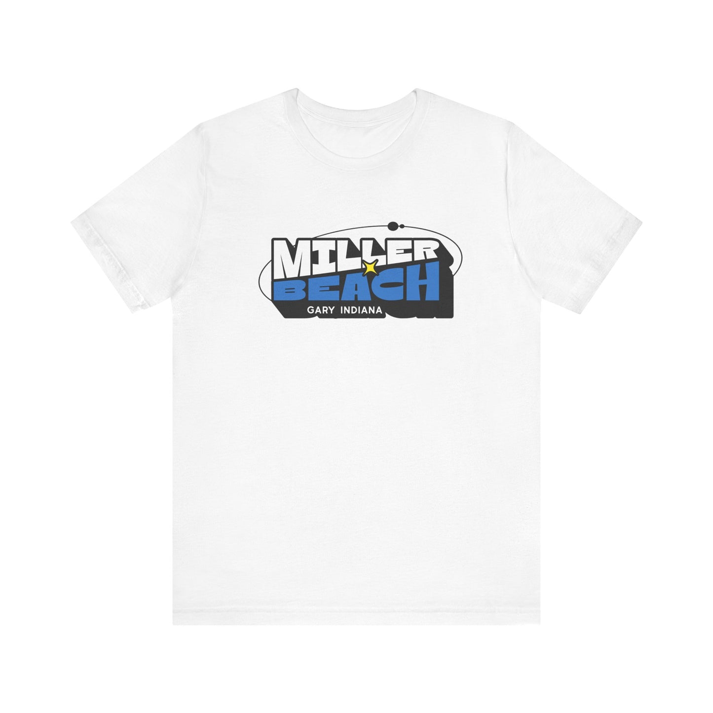 Miller Beach - Gary Indiana - Orbit Design Unisex T-Shirt