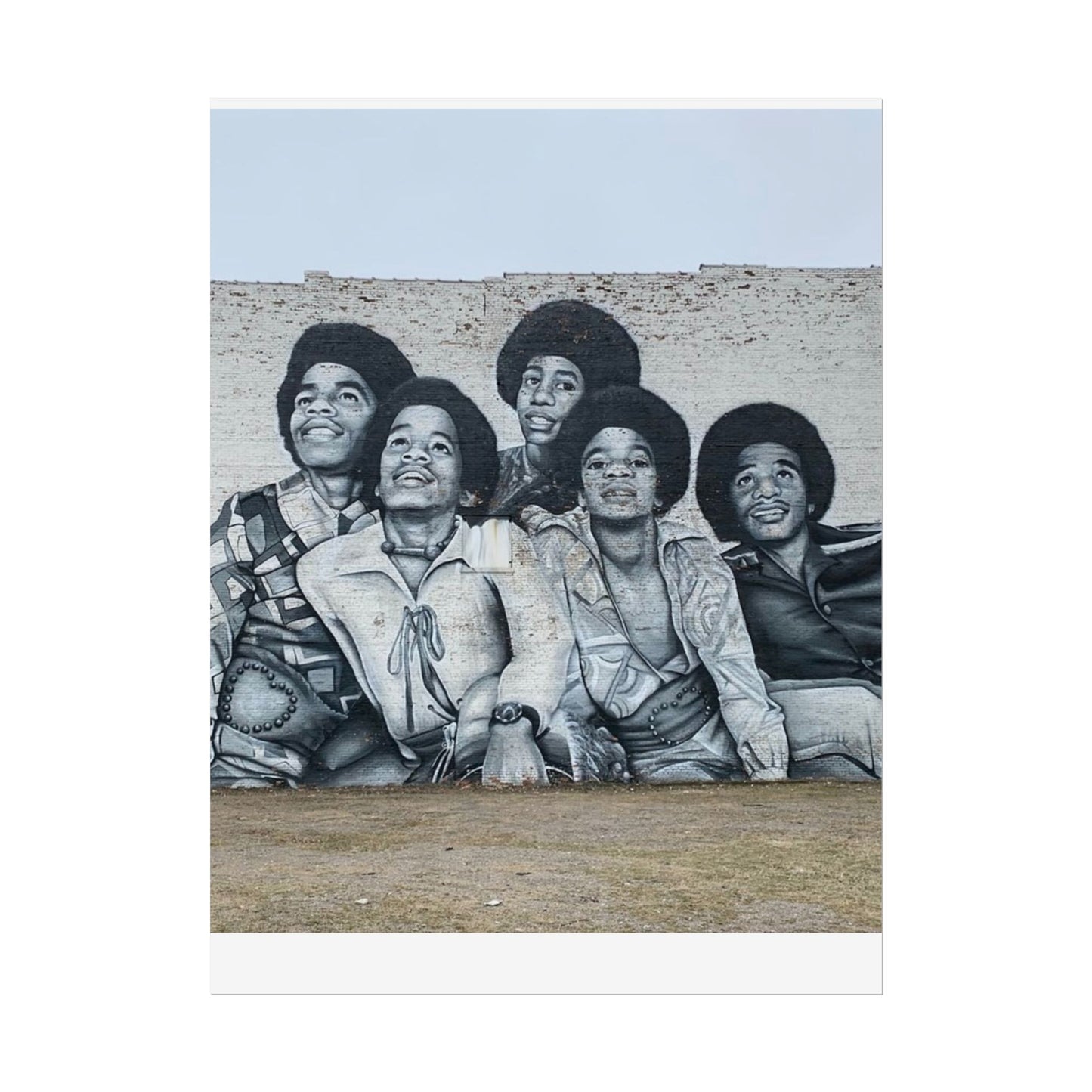 The Jackson 5 - Gary, IN - Mural Poster