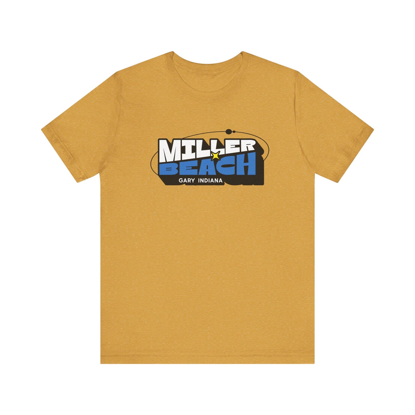 Miller Beach - Gary Indiana - Orbit Design Unisex T-Shirt