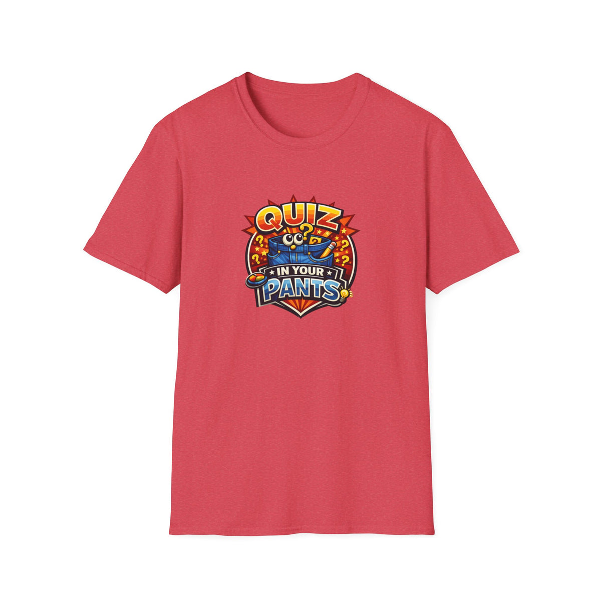 Quiz in Your Pants - All in Jest Trivia Team Shirt - T‑Shirt — Funny Game Night Tee