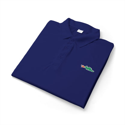 Braggin' Dragon - 1980s Sears - Men's Sport Polo - Embroidered