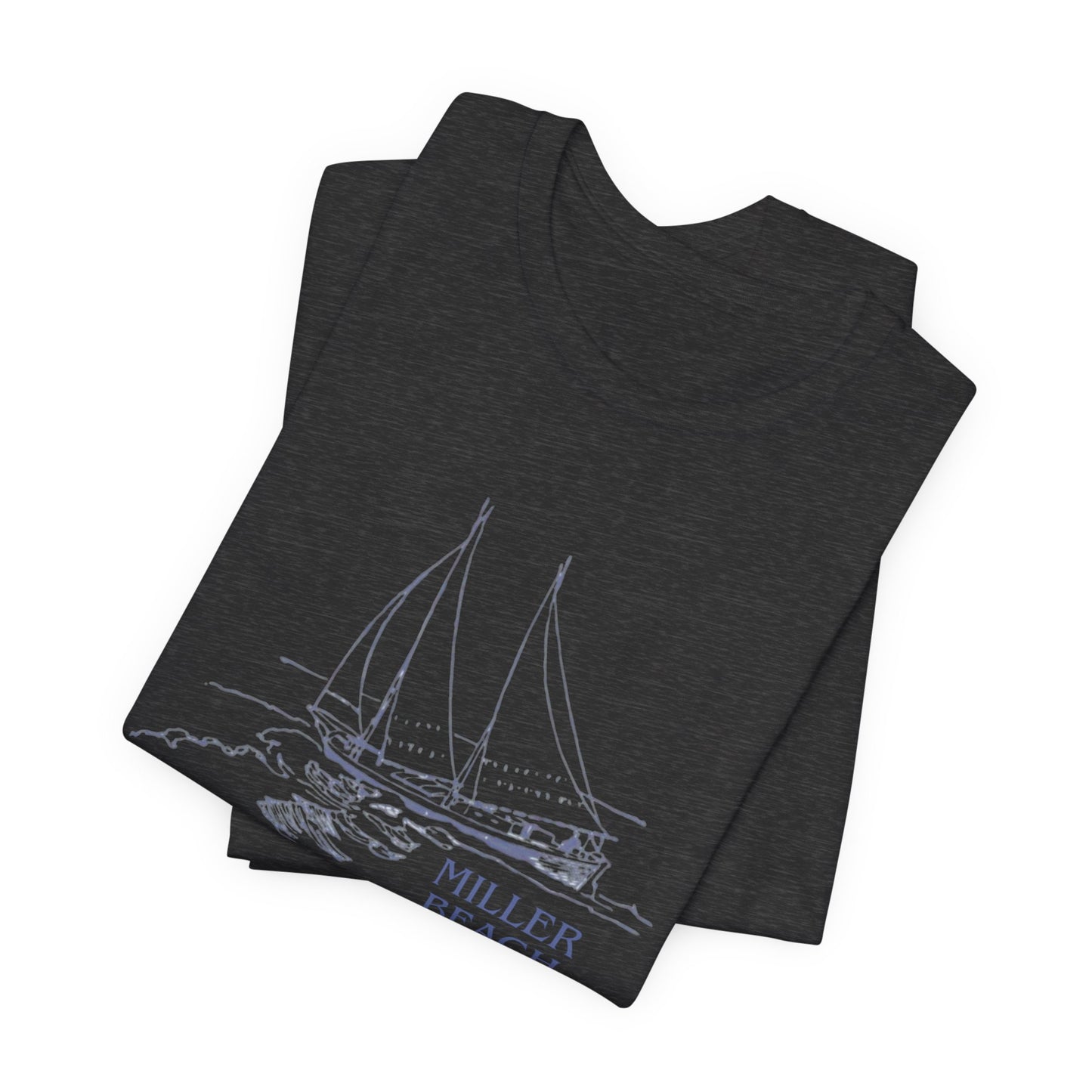 Miller Beach Est. 1918 Sailboat Tee