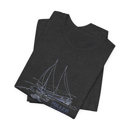 Miller Beach Est. 1918 Sailboat Tee