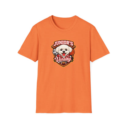 Junior's Varsity - All In Jest Trivia Team - Dog T-Shirt