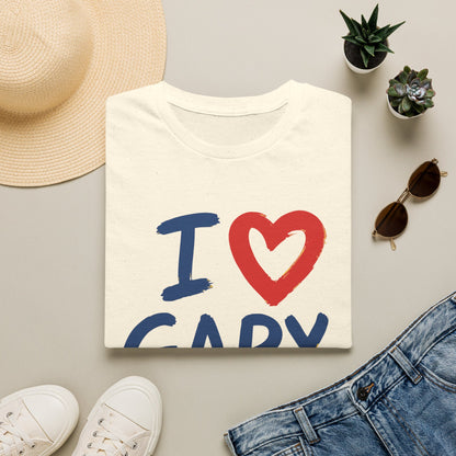 I Love  Gary IN T‑Shirt — Indiana City Pride Tee