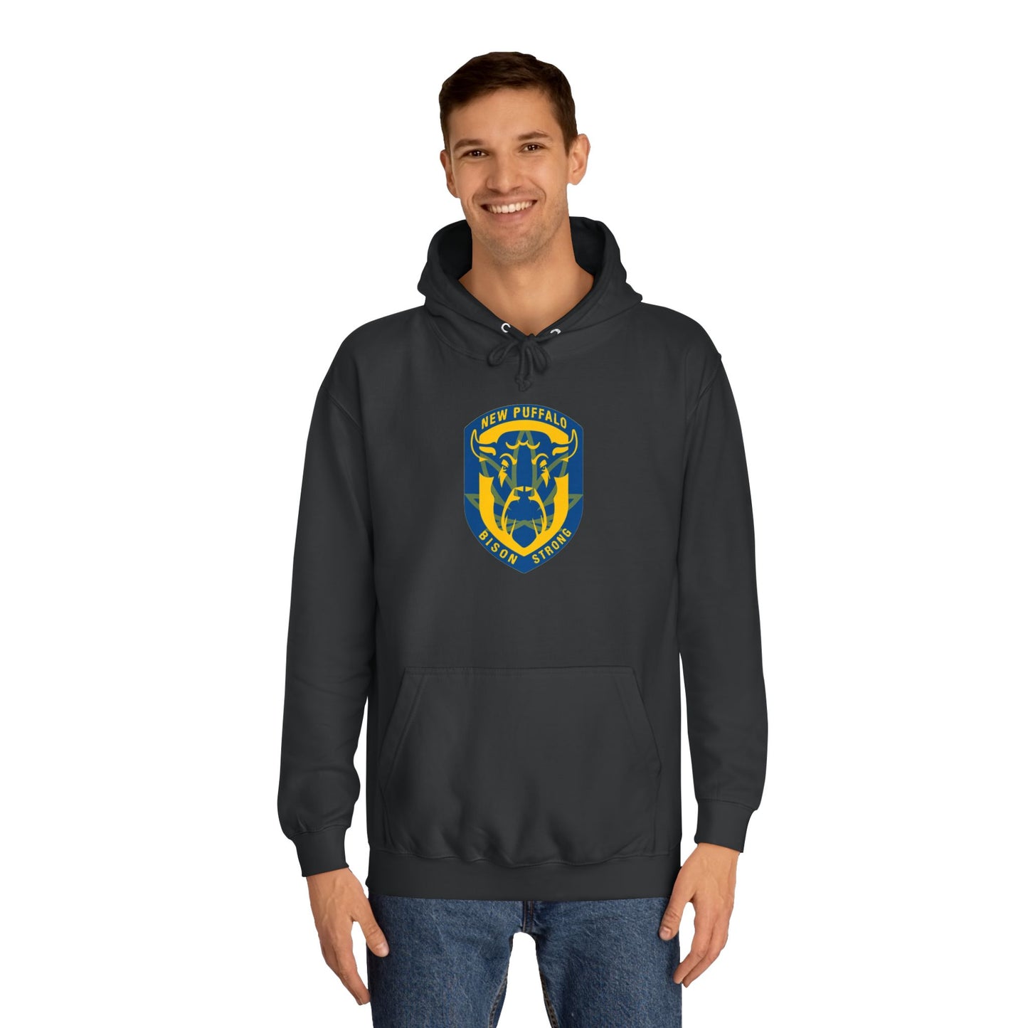 New Puffalo - Bison Strong - New Buffalo Michigan Hoodie