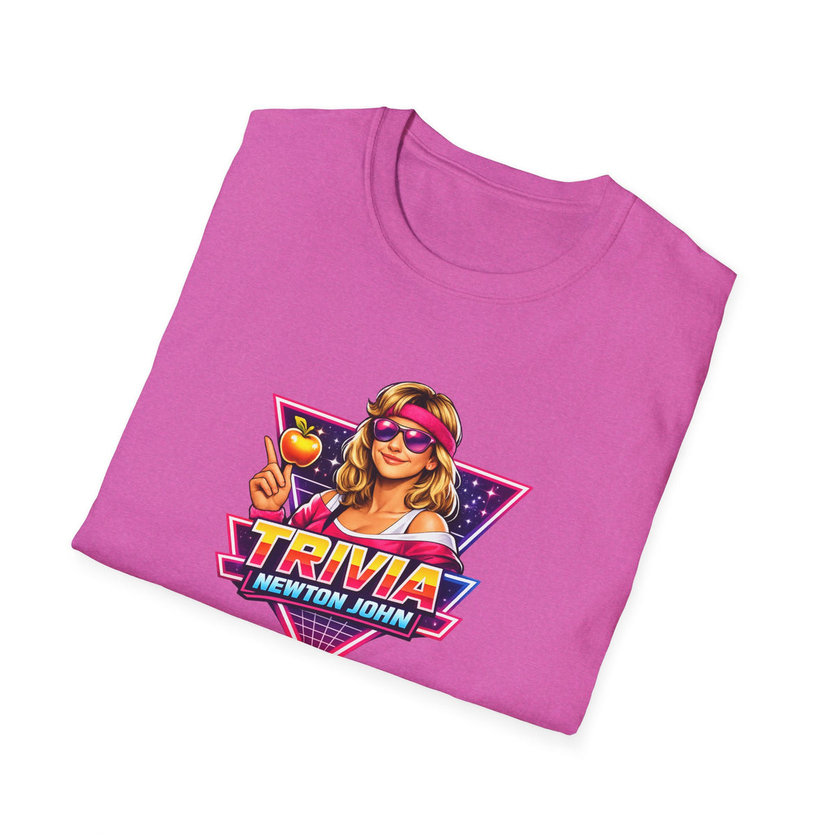 Trivial Newton John - All In Jest Trivia Team T-Shirt