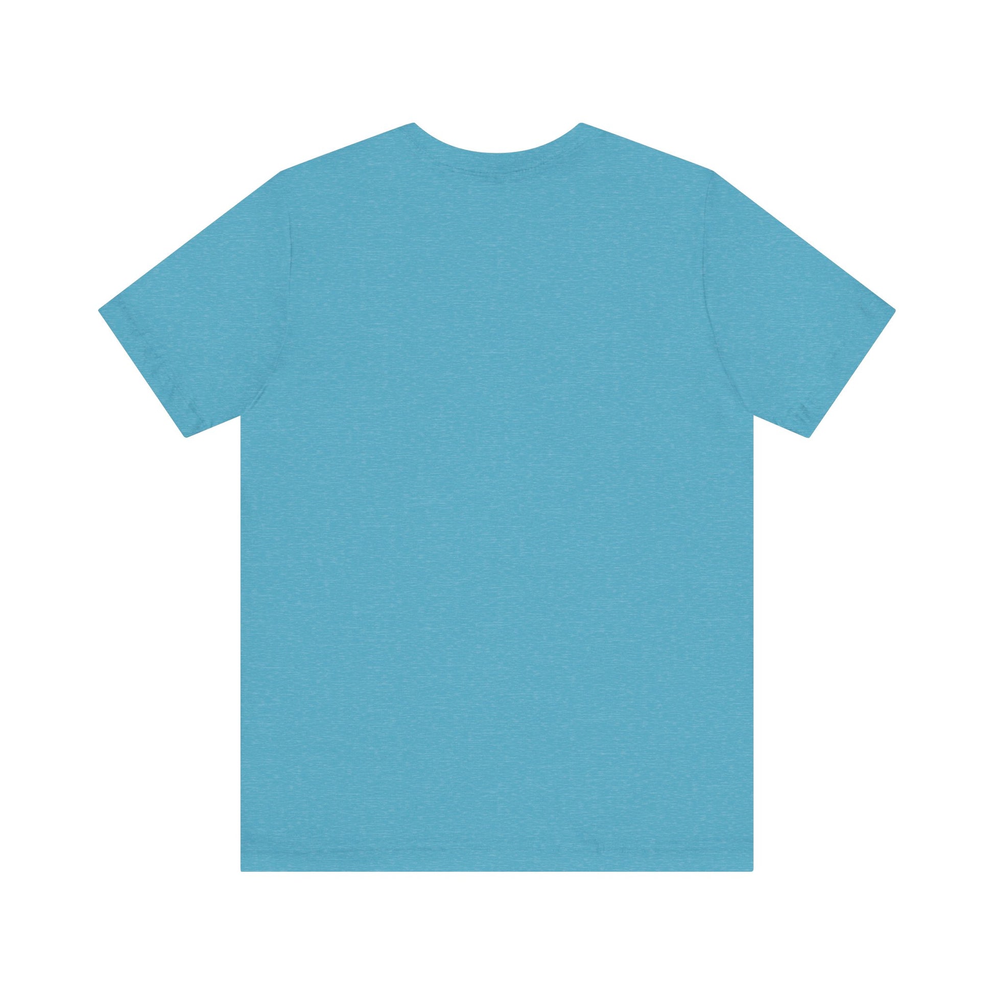 A light blue Printify "The Tinder Box 1980s" unisex jersey short sleeve tee featuring the "Tinder Box" logo in the center. The logo consists of a dark shield with the words "Tinder Box" in white text, with a small flame icon replacing the dot above the "i".