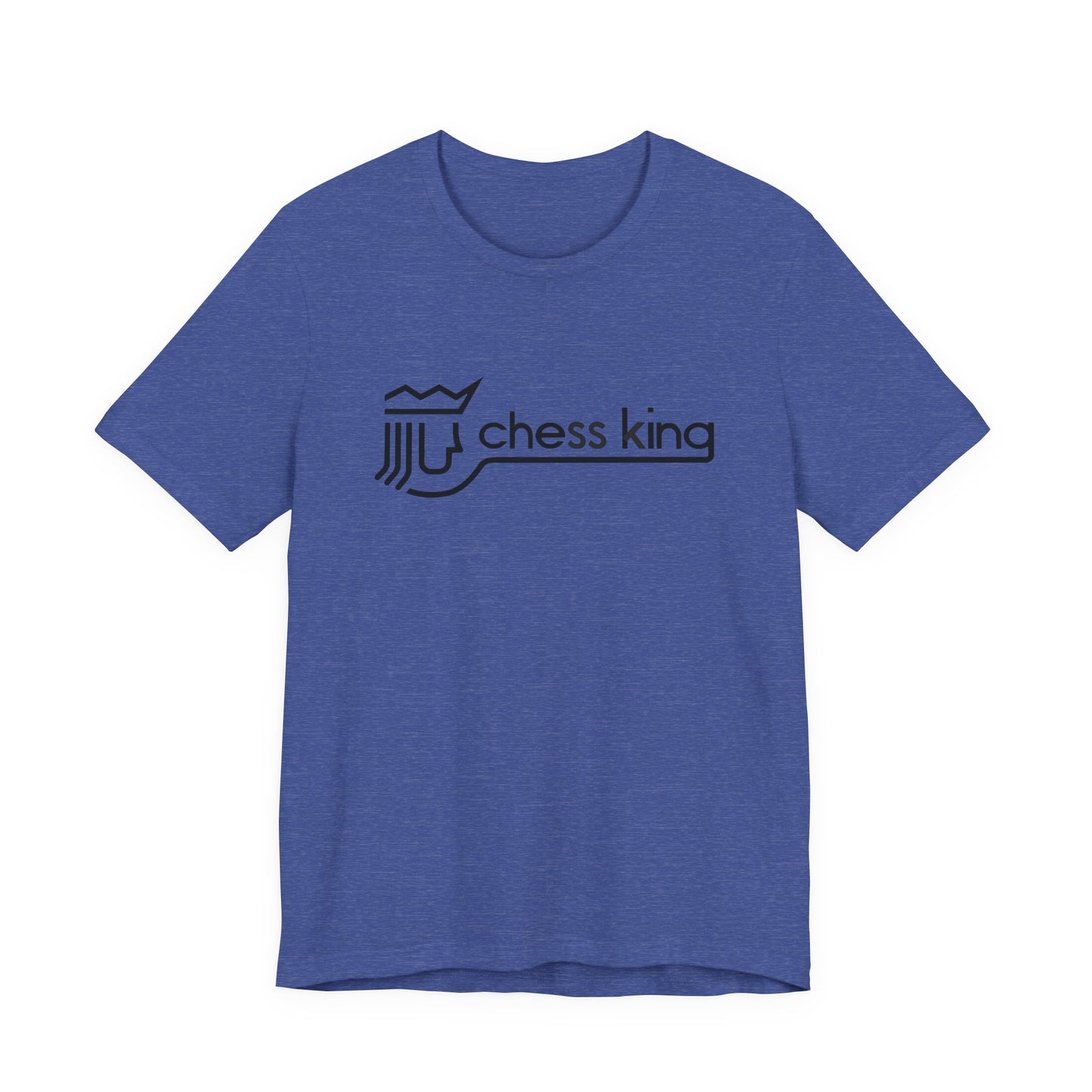 Chess King T-Shirt — Minimalist Logo Tee for Chess Players