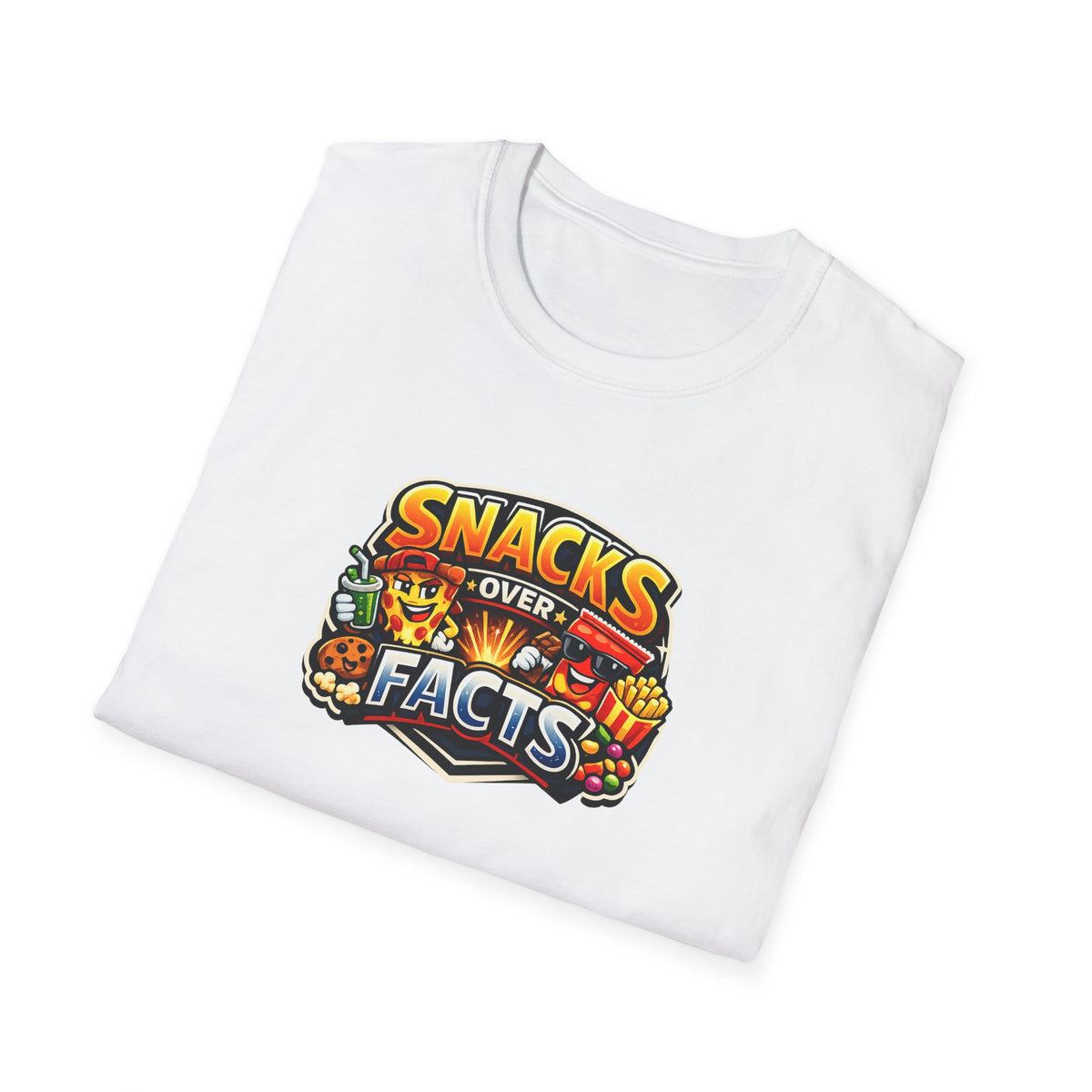 Snack Over Facts - All In Jest Trivia Team T-Shirt