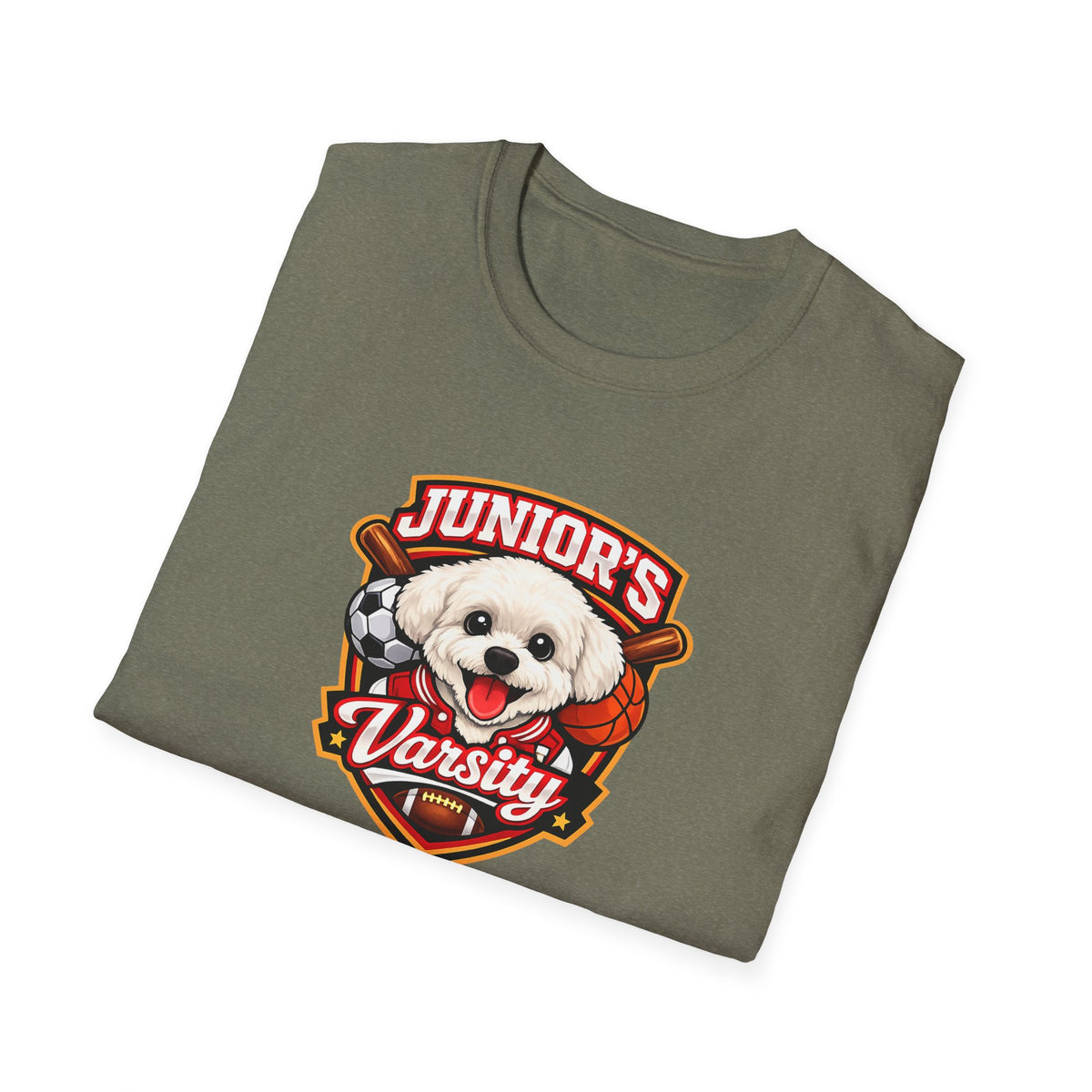 Junior's Varsity - All In Jest Trivia Team - Dog T-Shirt