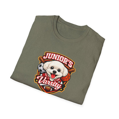 Junior's Varsity - All In Jest Trivia Team - Dog T-Shirt