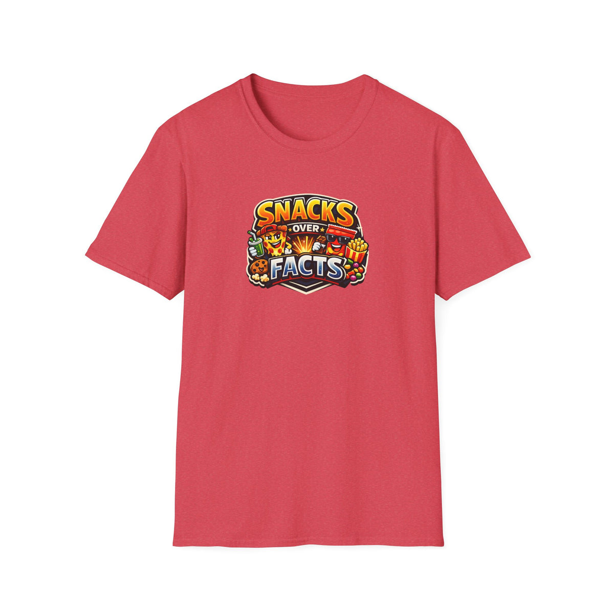 Snack Over Facts - All In Jest Trivia Team T-Shirt