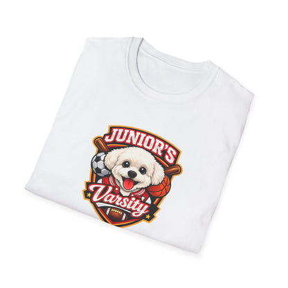 Junior's Varsity - All In Jest Trivia Team - Dog T-Shirt