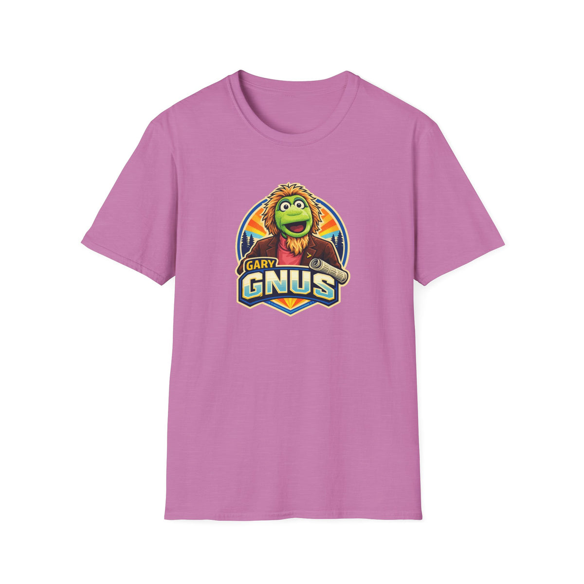 Gary Gnus All In Jest Trivia Team T-Shirt — Retro Cartoon Graphic Tee