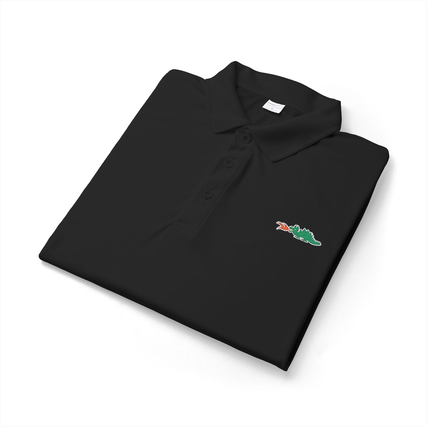 Braggin' Dragon - 1980s Sears - Men's Sport Polo - Embroidered