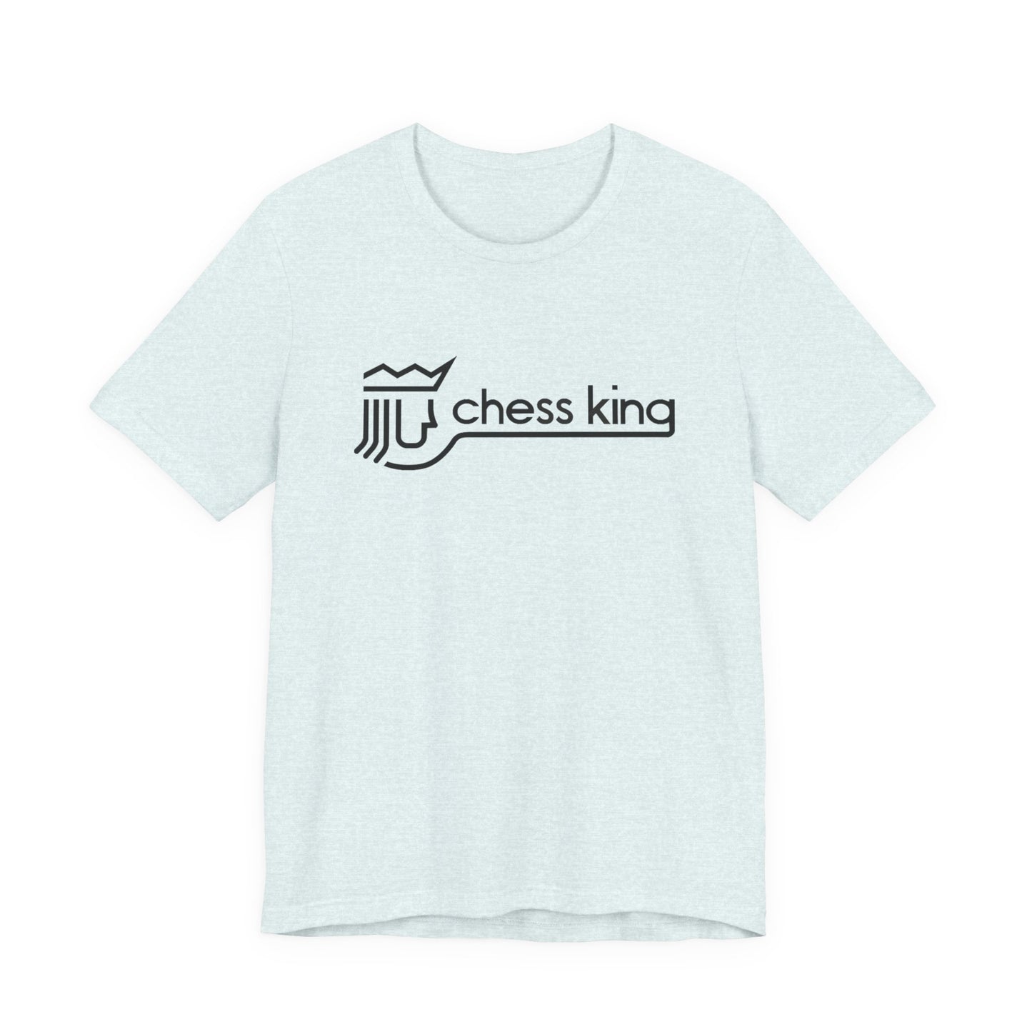 Chess King T-Shirt — Minimalist Logo Tee for Chess Players